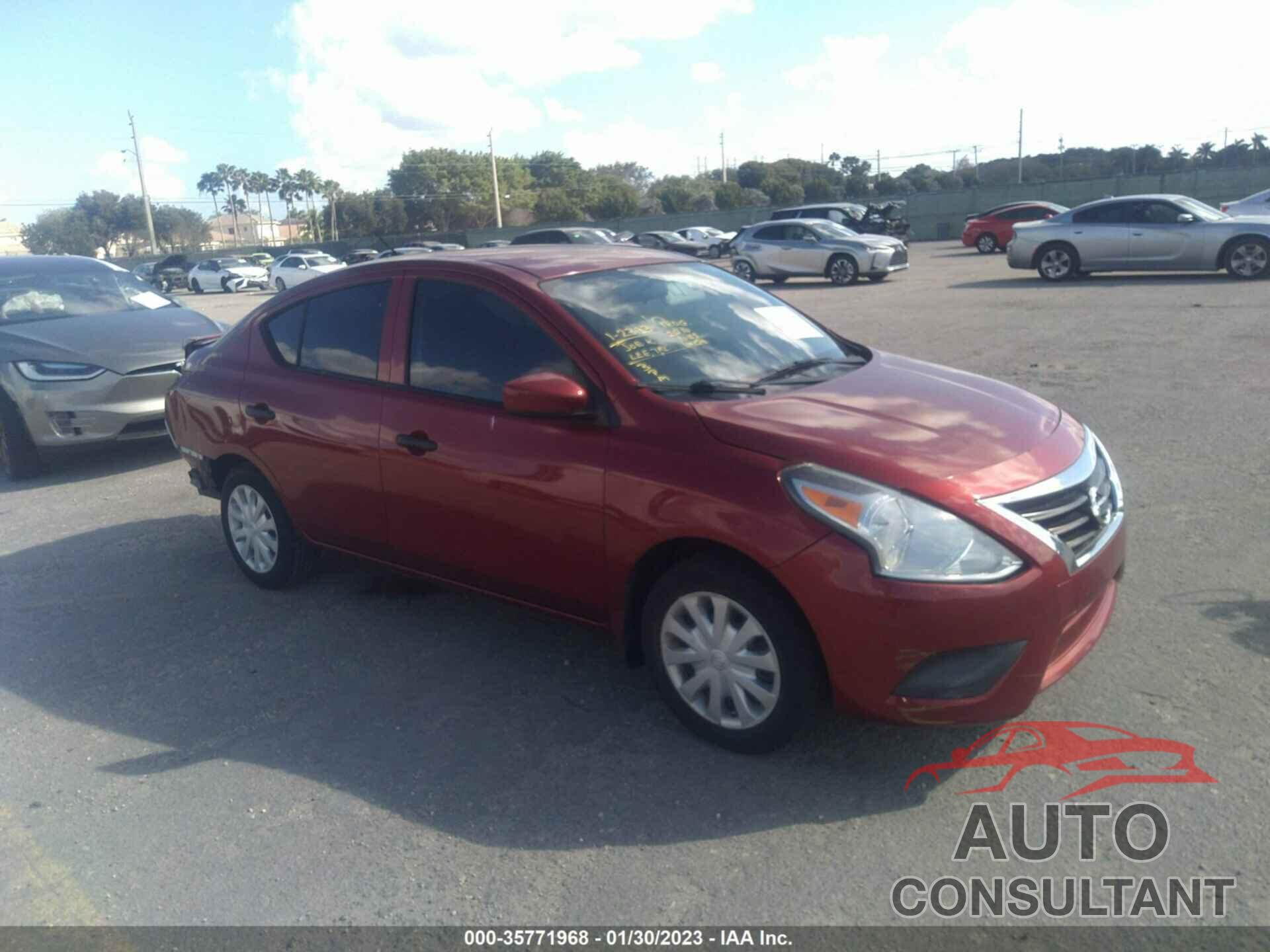 NISSAN VERSA 2016 - 3N1CN7AP9GL827112