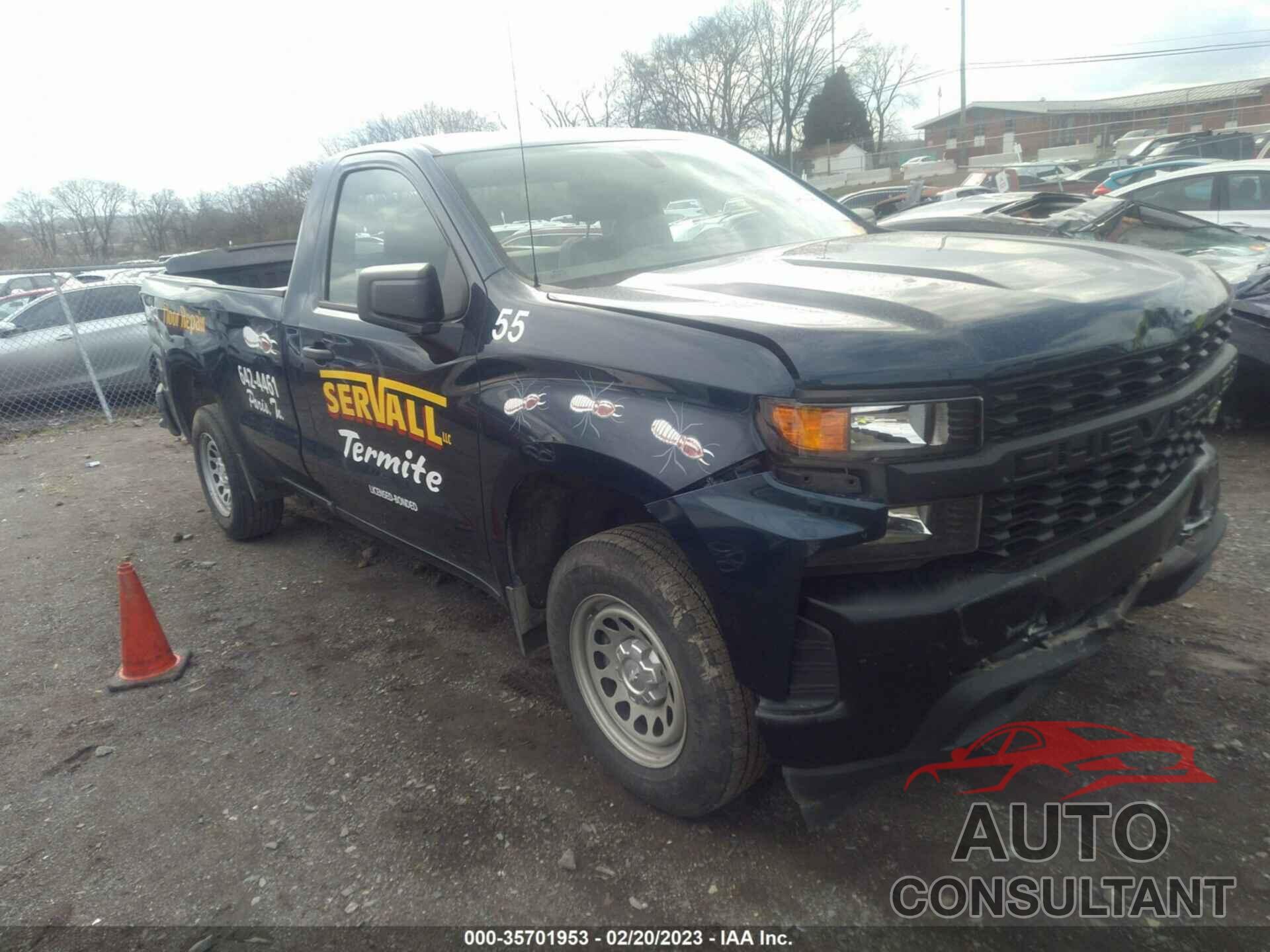 CHEVROLET SILVERADO 1500 2021 - 3GCNWAEF9MG203171