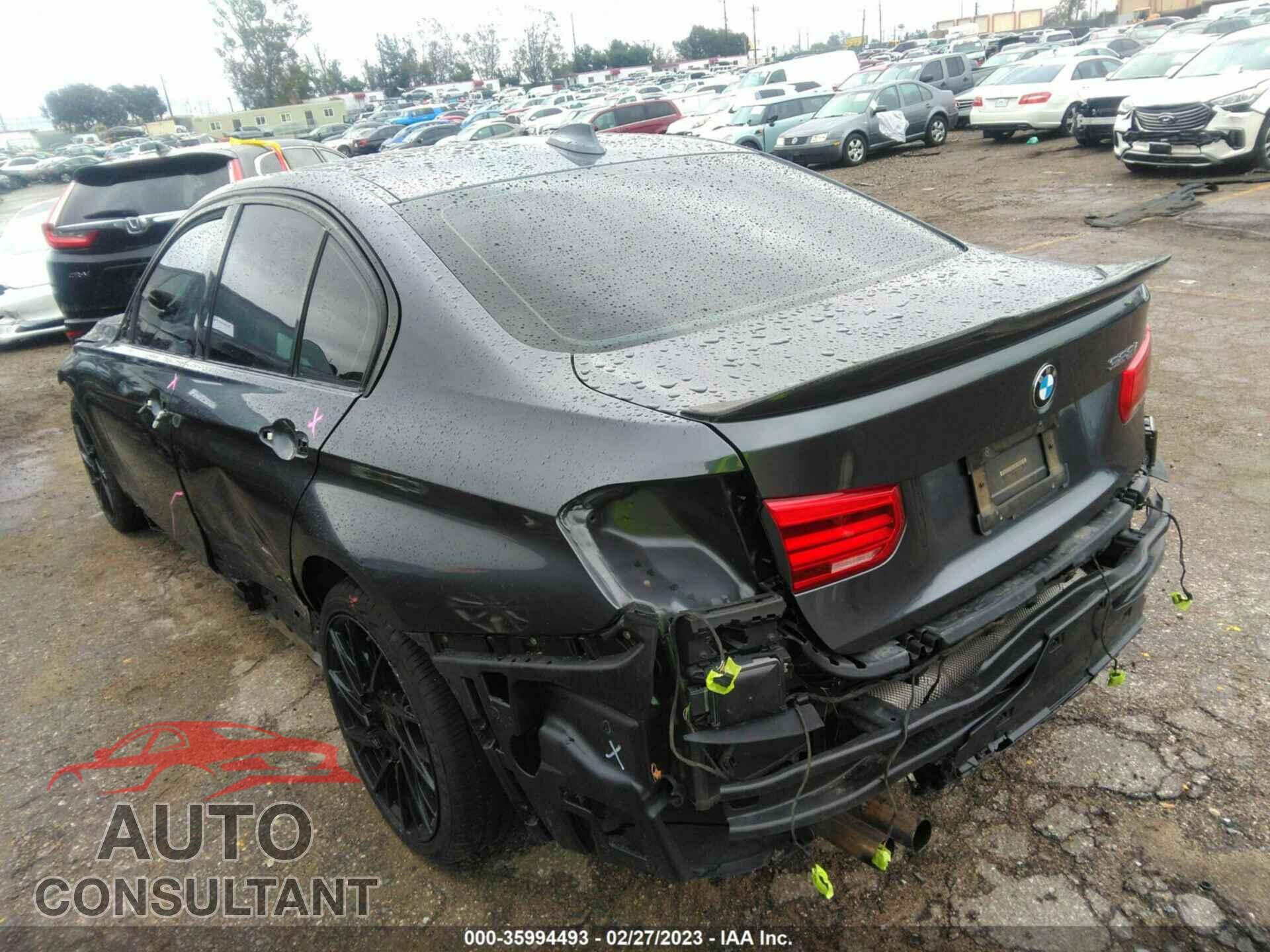BMW 3 SERIES 2016 - WBA8E9G5XGNU28534