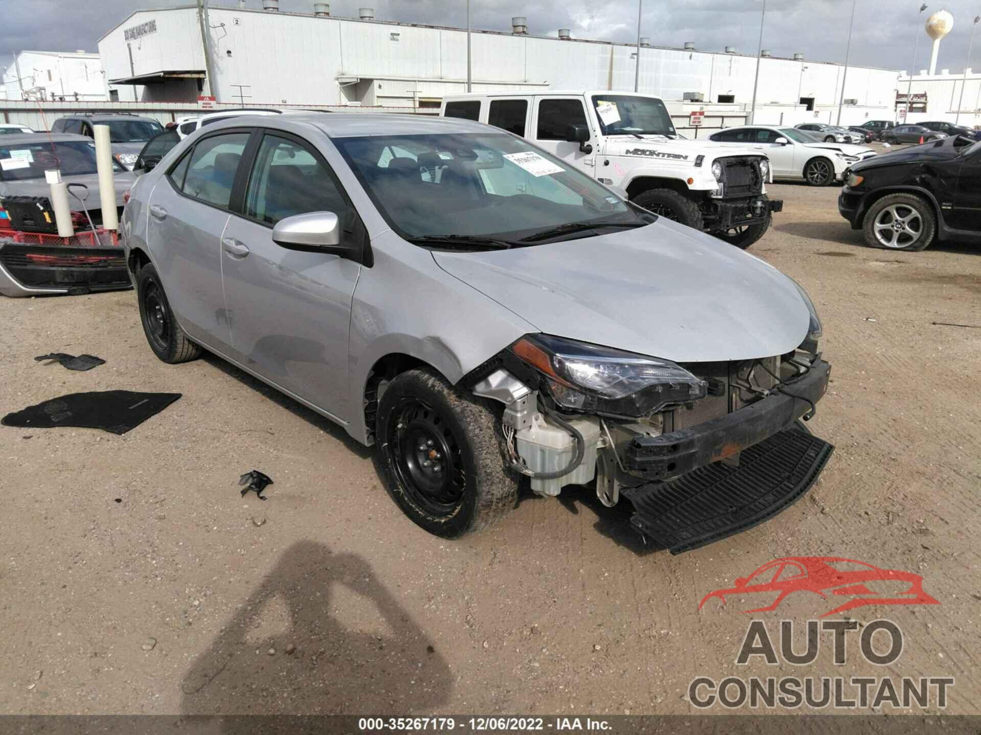 TOYOTA COROLLA 2019 - 5YFBURHE5KP861409