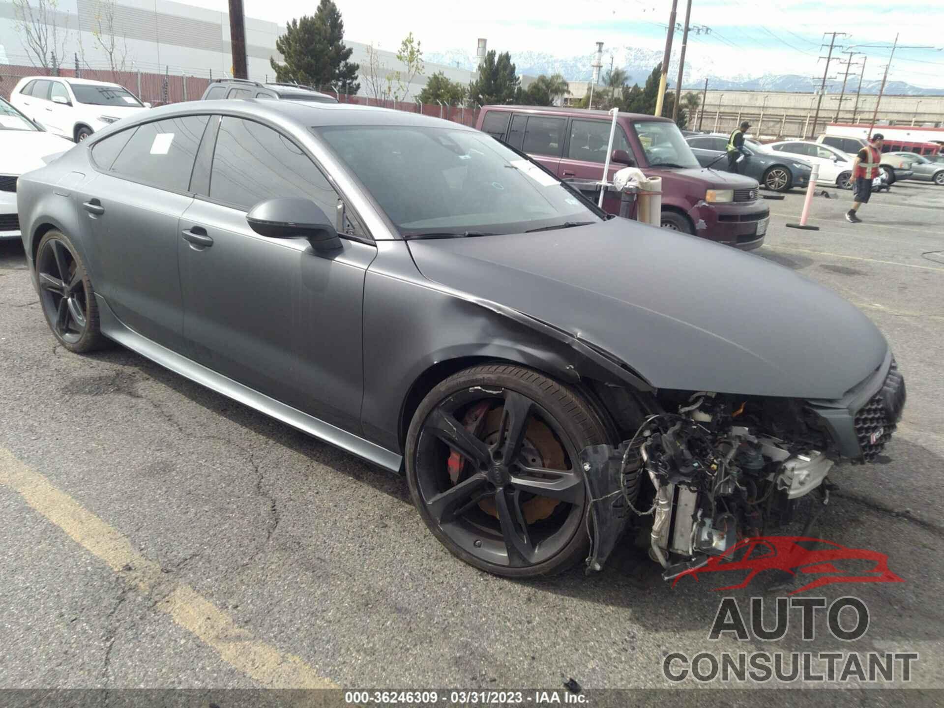 AUDI RS 7 2015 - WUAW2AFCXFN901029