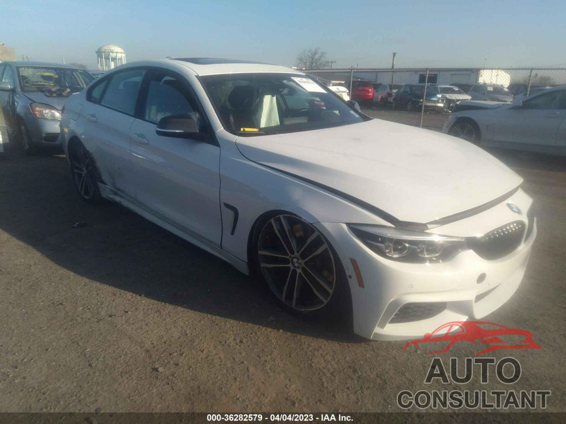 BMW 4 SERIES 2019 - WBA4J7C51KBM75921