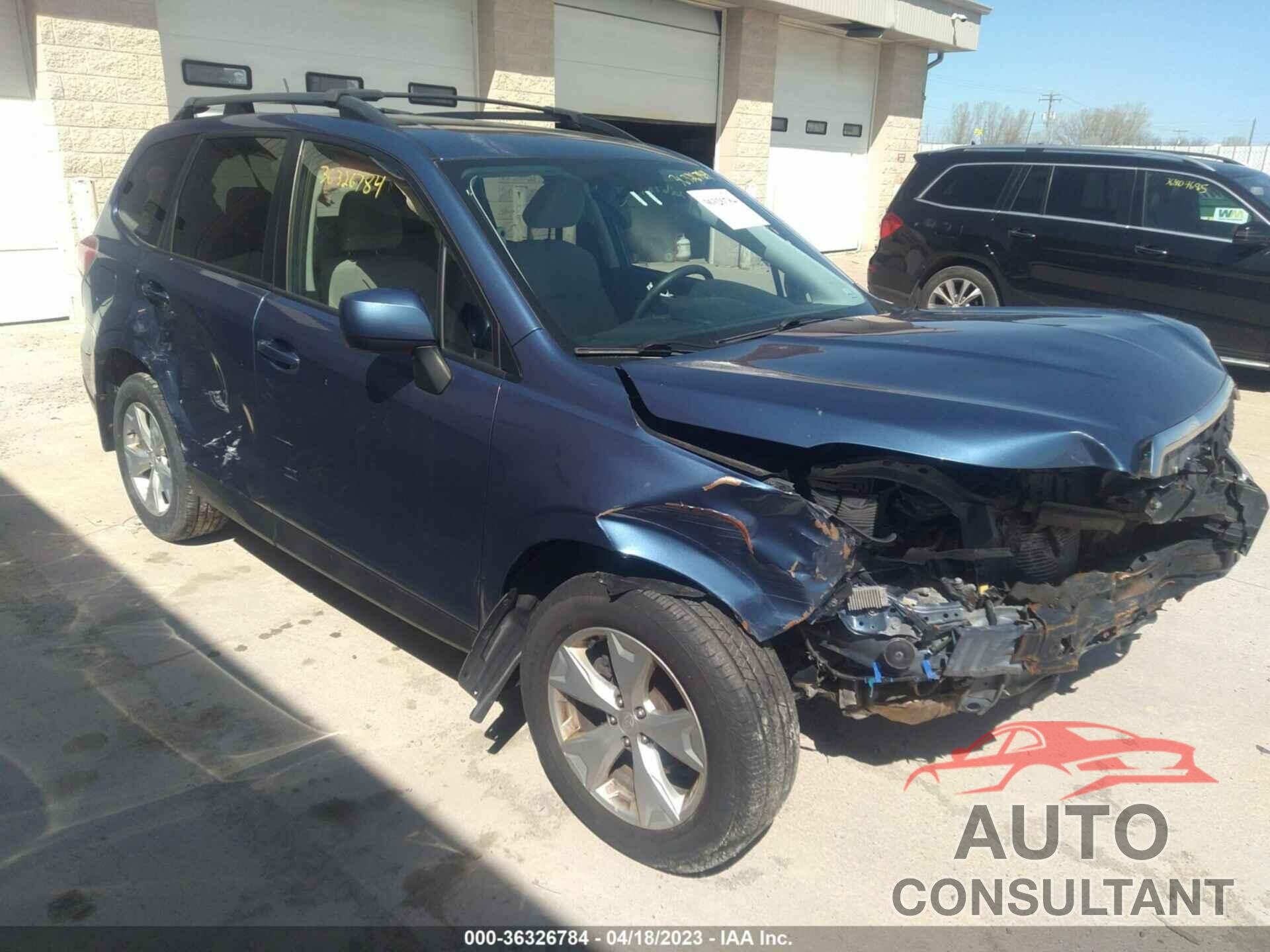 SUBARU FORESTER 2015 - JF2SJADC1FH593234