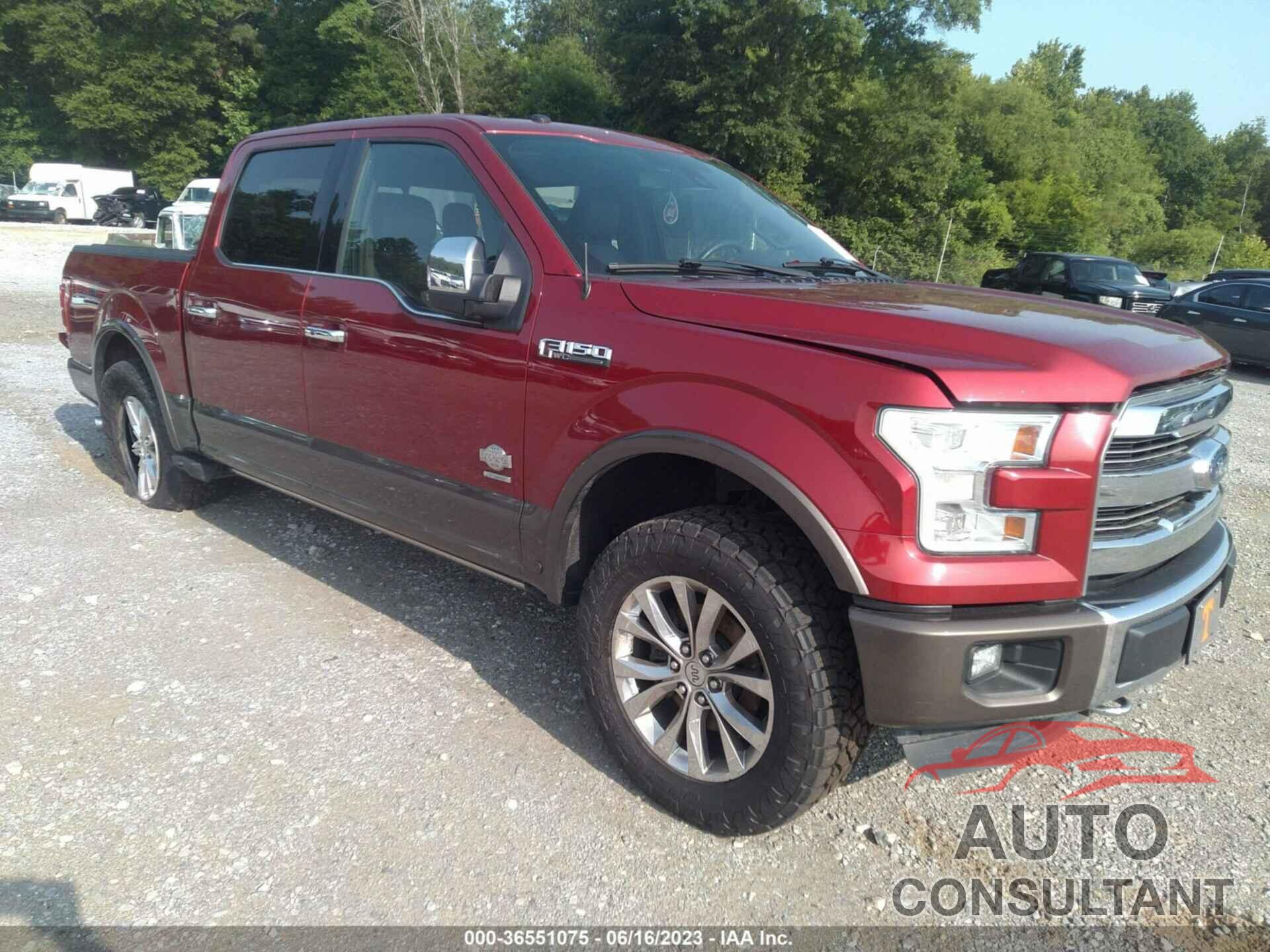 FORD F-150 2016 - 1FTEW1EG8GFA58185