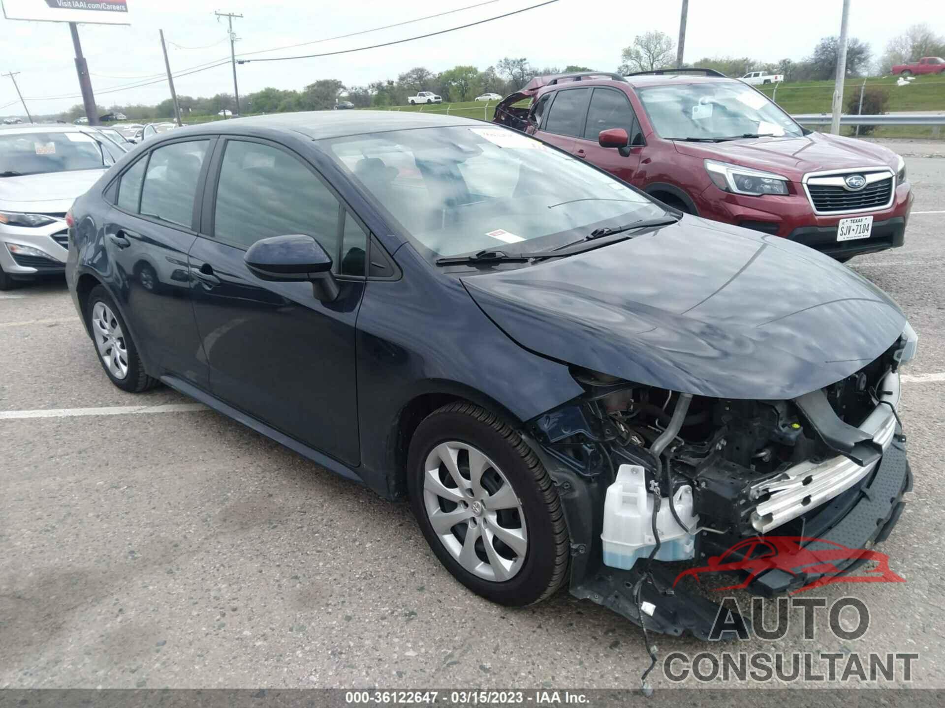 TOYOTA COROLLA 2021 - 5YFEPMAE0MP198433