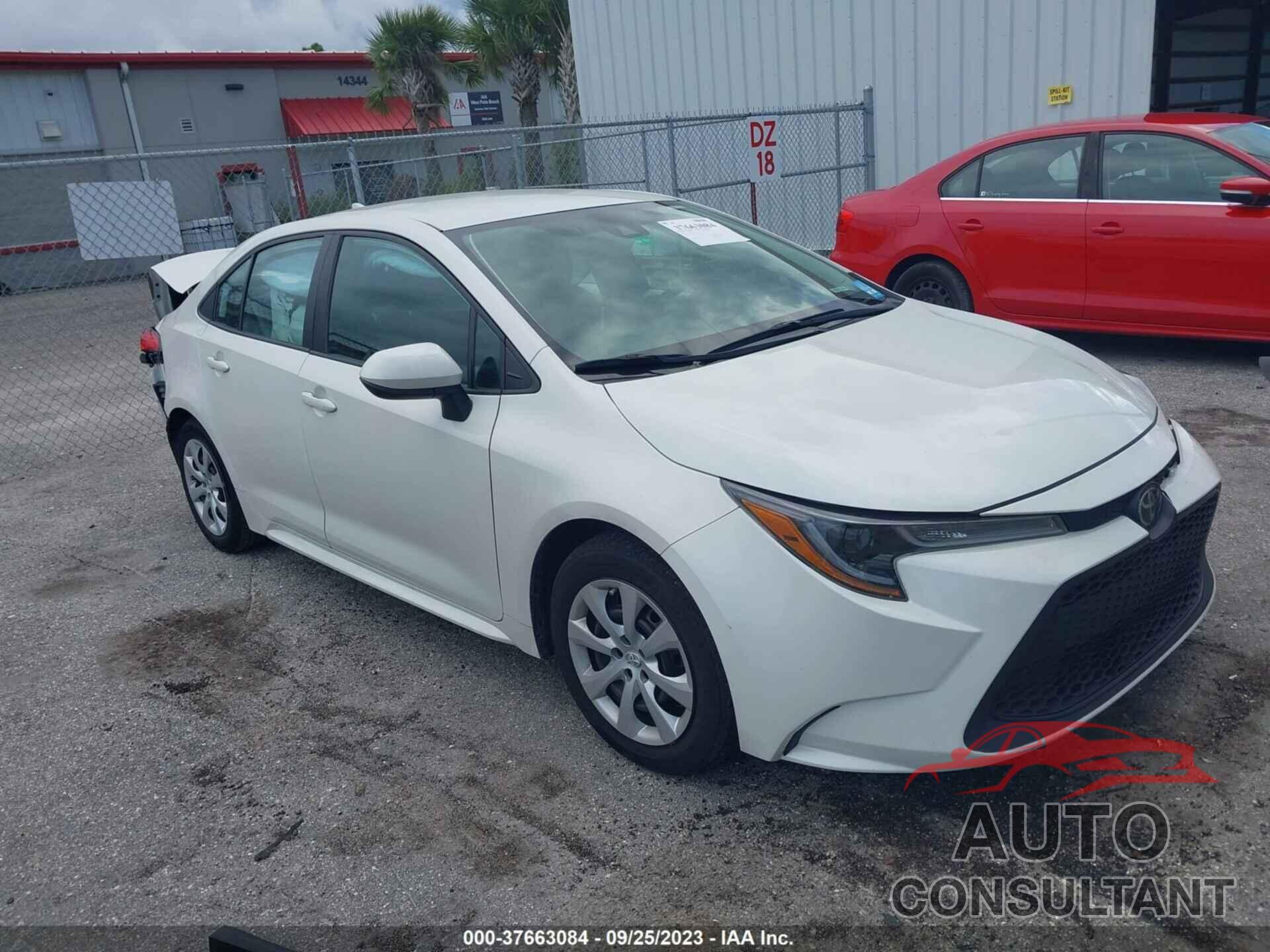 TOYOTA COROLLA 2020 - 5YFEPRAE9LP058392