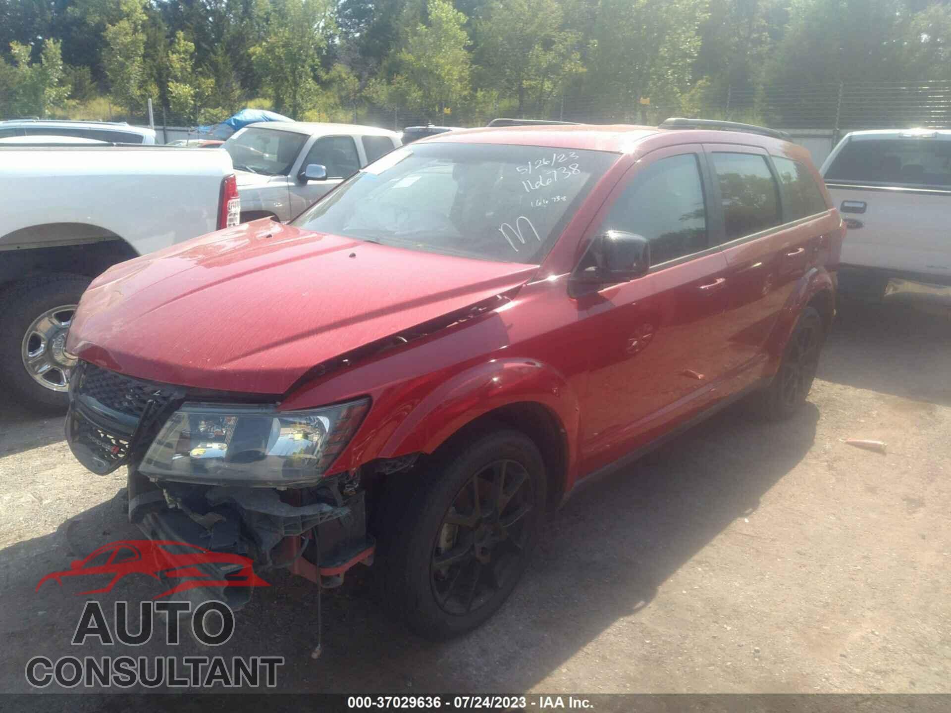 DODGE JOURNEY 2017 - 3C4PDCBB5HT528280