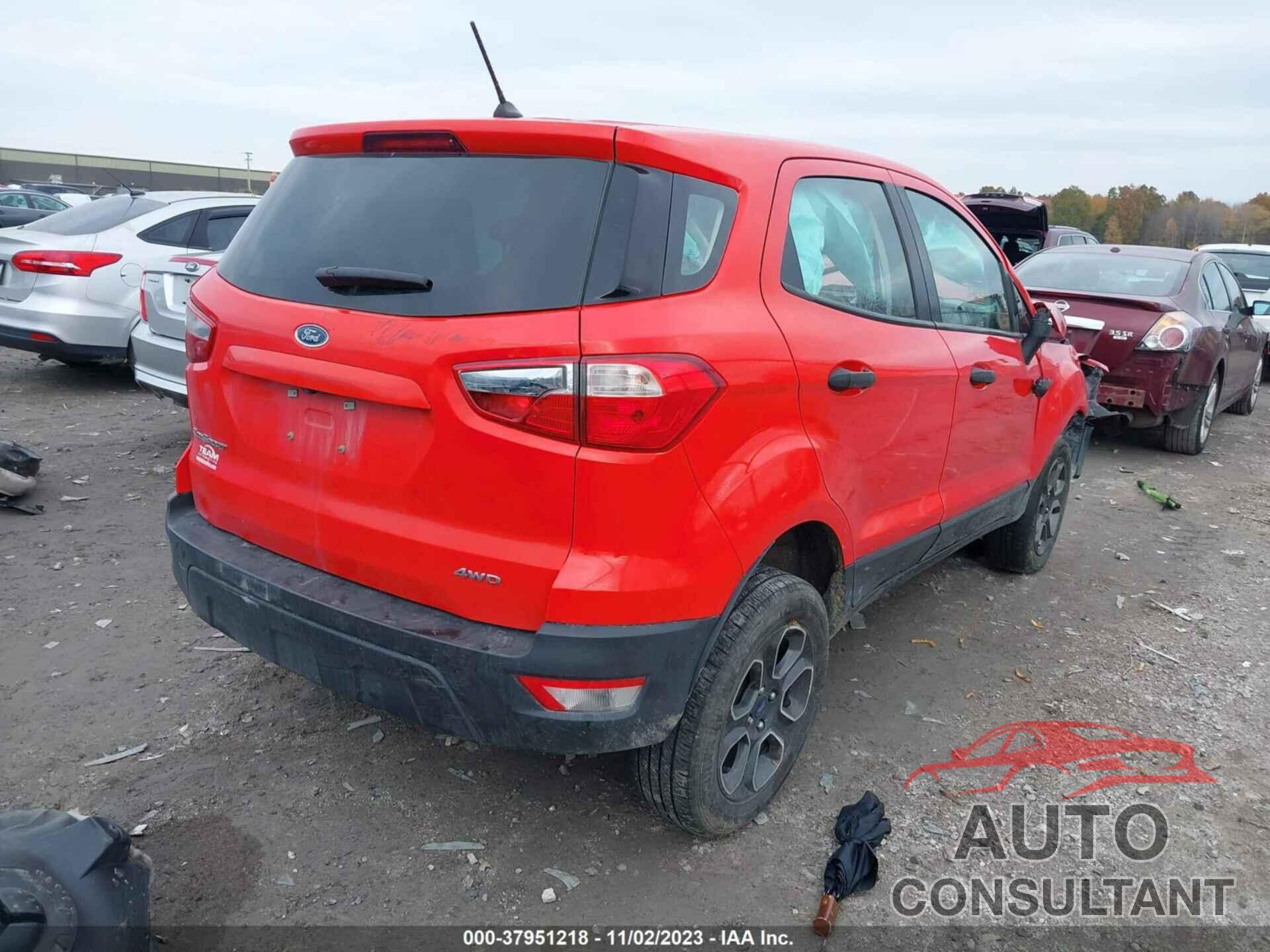 FORD ECOSPORT 2019 - MAJ6S3FL5KC292873