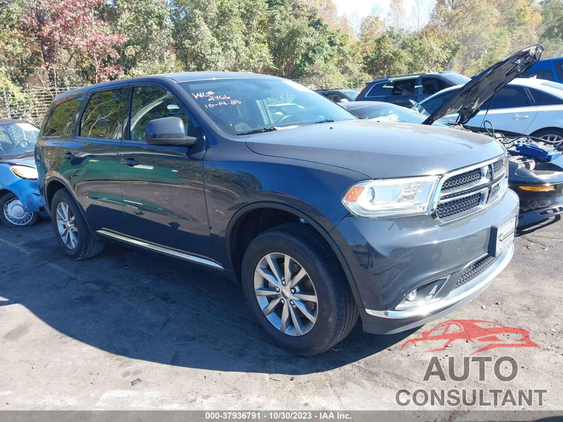 DODGE DURANGO 2018 - 1C4RDJAG3JC386376