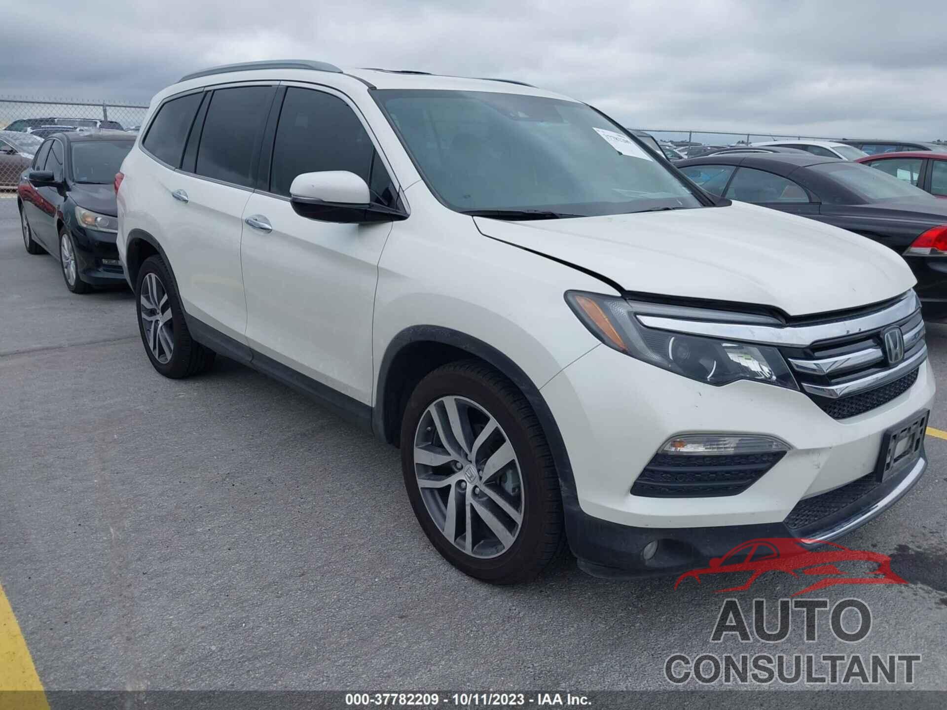 HONDA PILOT 2016 - 5FNYF6H02GB106552