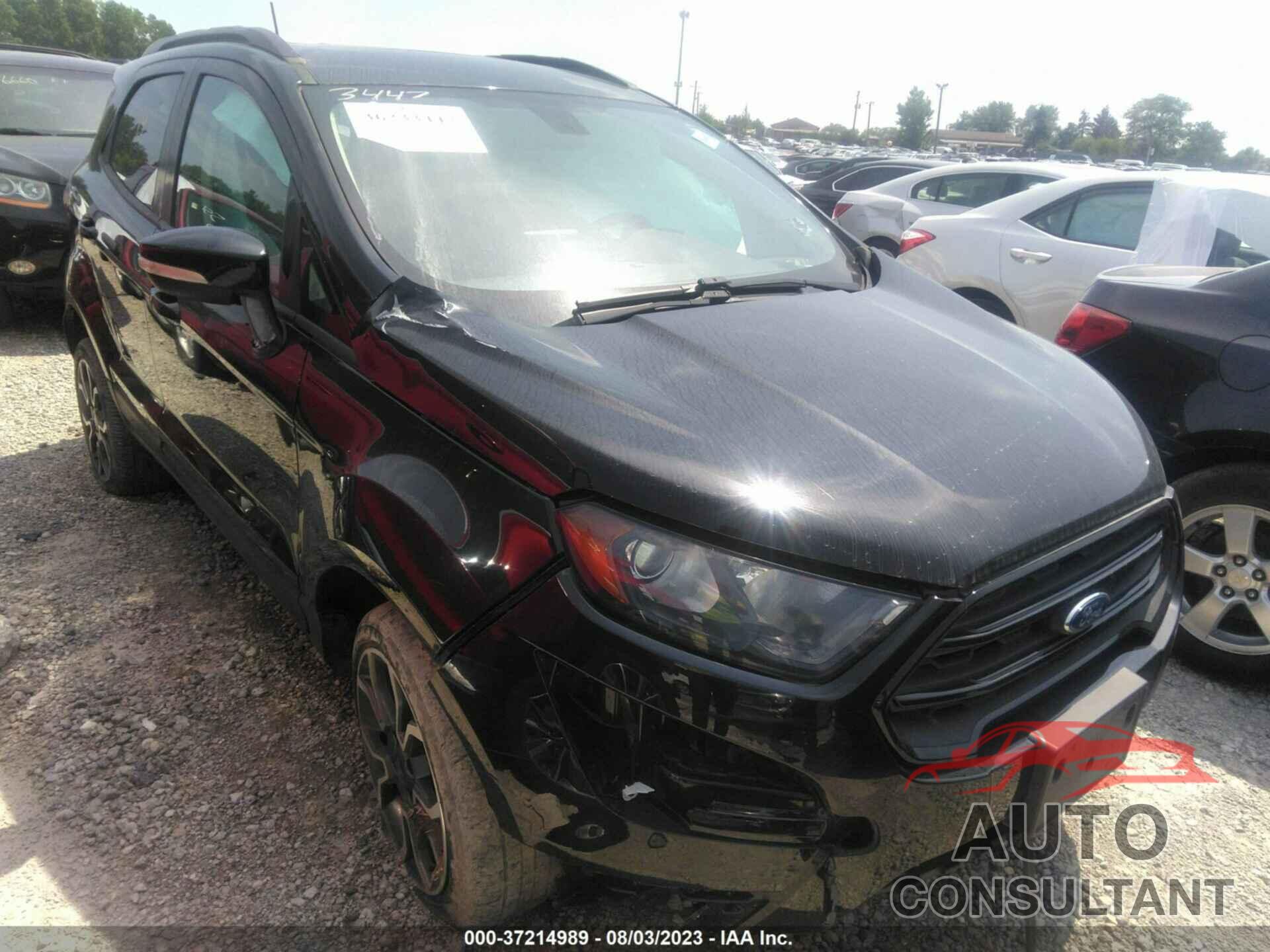 FORD ECOSPORT 2019 - MAJ6S3JL0KC296109