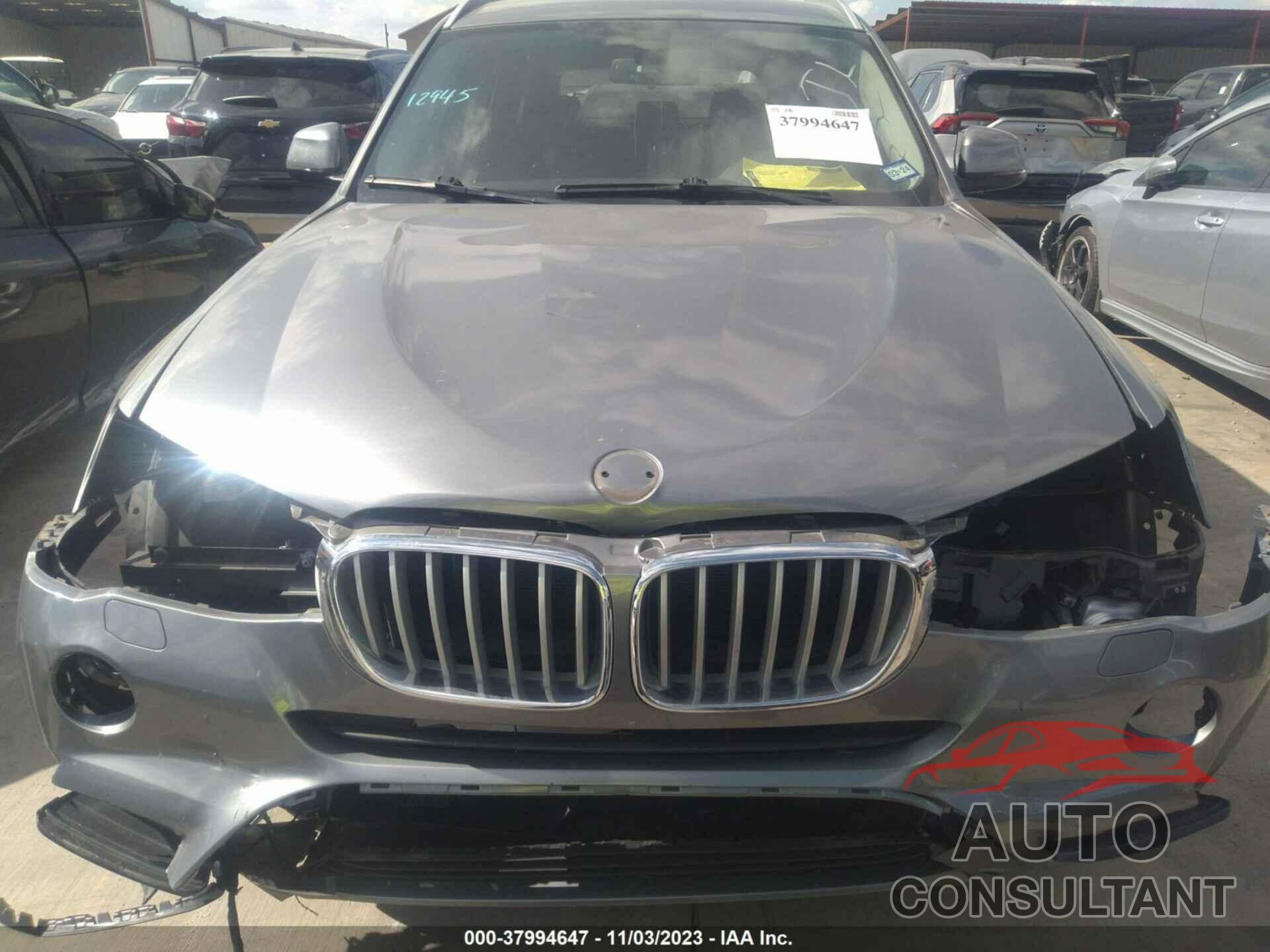 BMW X3 2017 - 5UXWZ7C37H0V92361