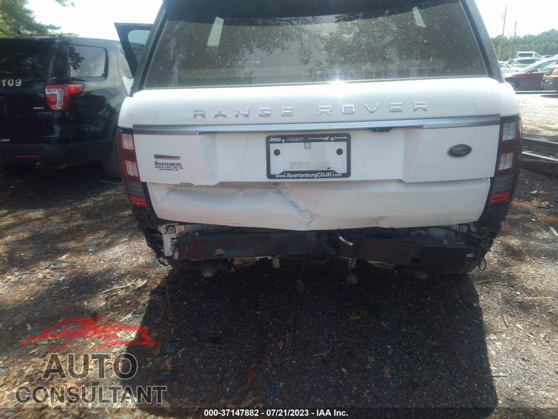 LAND ROVER RANGE ROVER 2016 - SALGS2EF9GA251842