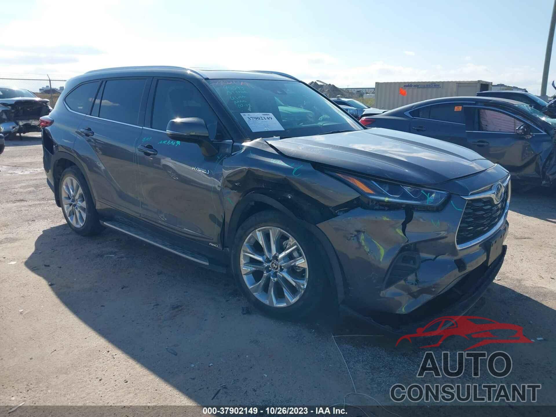 TOYOTA HIGHLANDER 2021 - 5TDXBRCH6MS070006