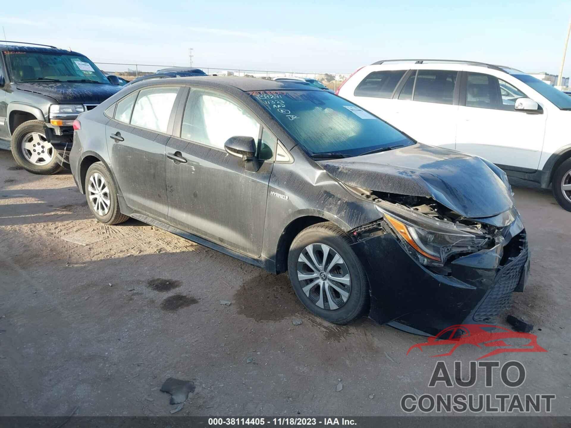TOYOTA COROLLA 2020 - JTDEBRBE3LJ007097