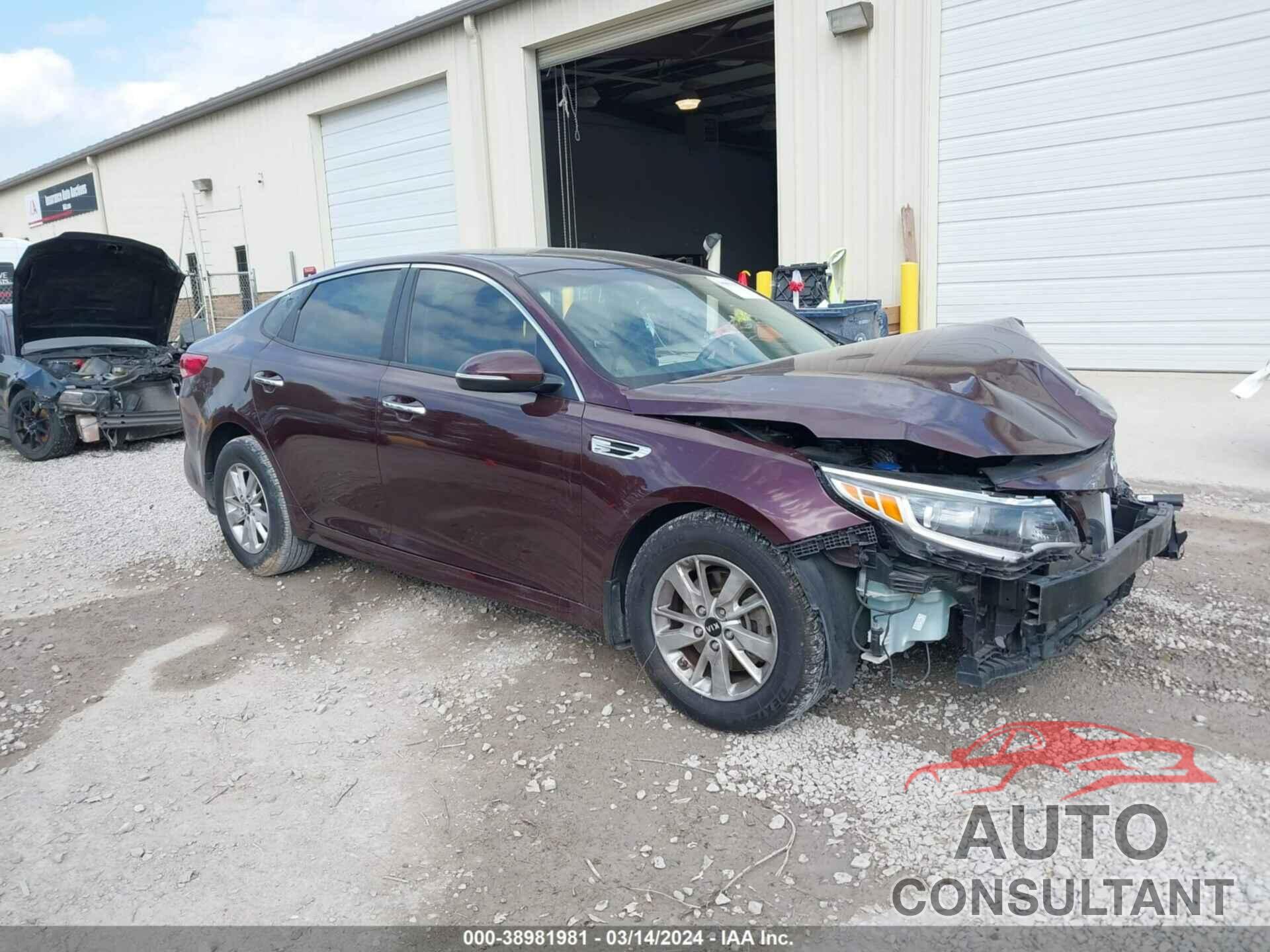 KIA OPTIMA 2016 - 5XXGT4L38GG115683
