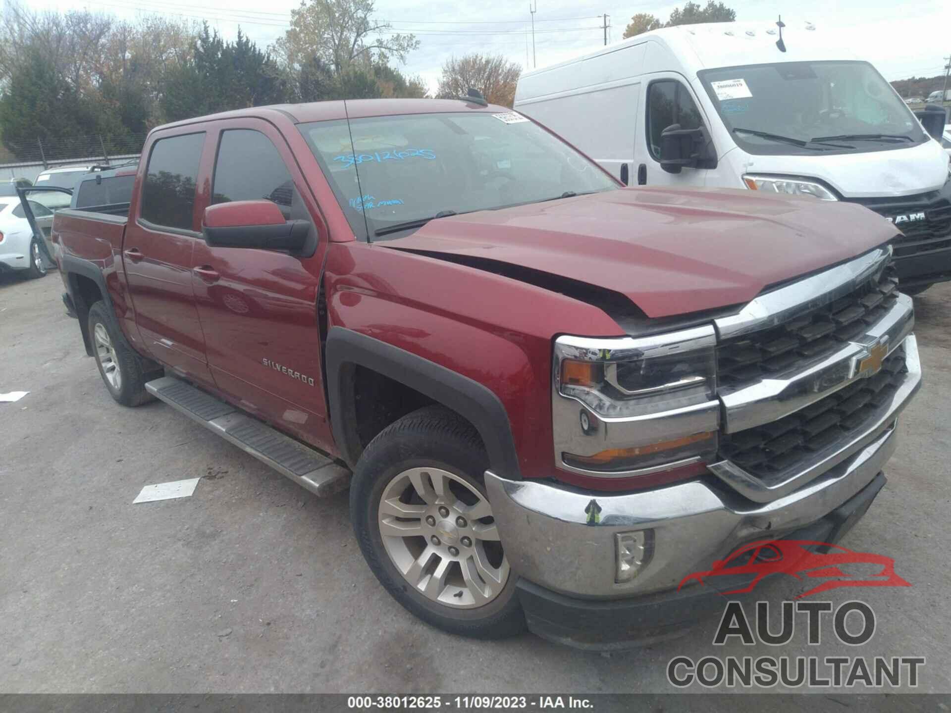 CHEVROLET SILVERADO 2018 - 3GCUKREC7JG615547