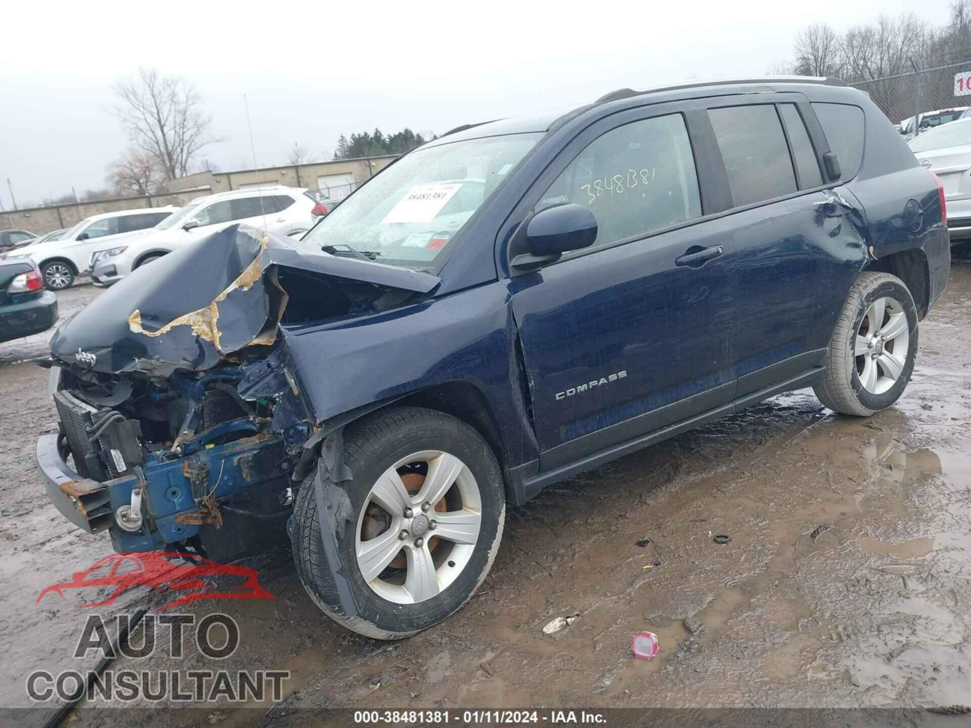 JEEP COMPASS 2017 - 1C4NJDEBXHD168303