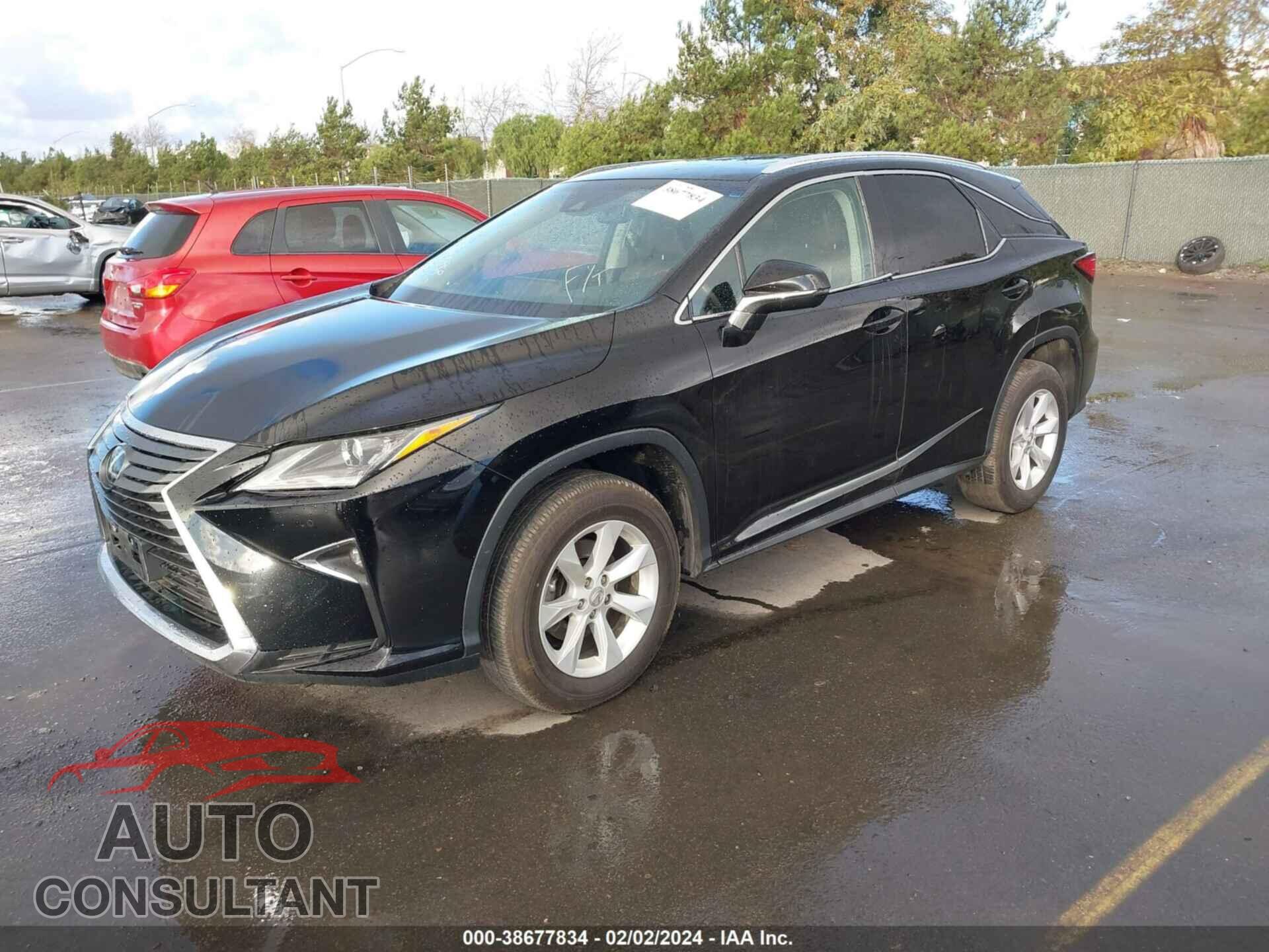 LEXUS RX 2017 - 2T2ZZMCA8HC044057