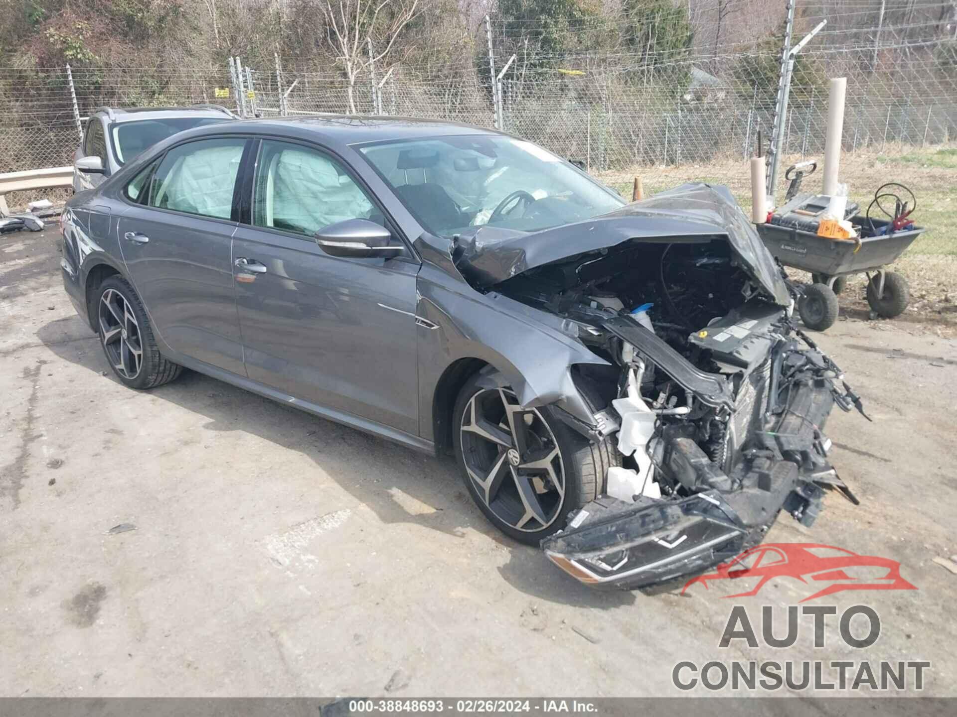 VOLKSWAGEN PASSAT 2020 - 1VWMA7A38LC014552