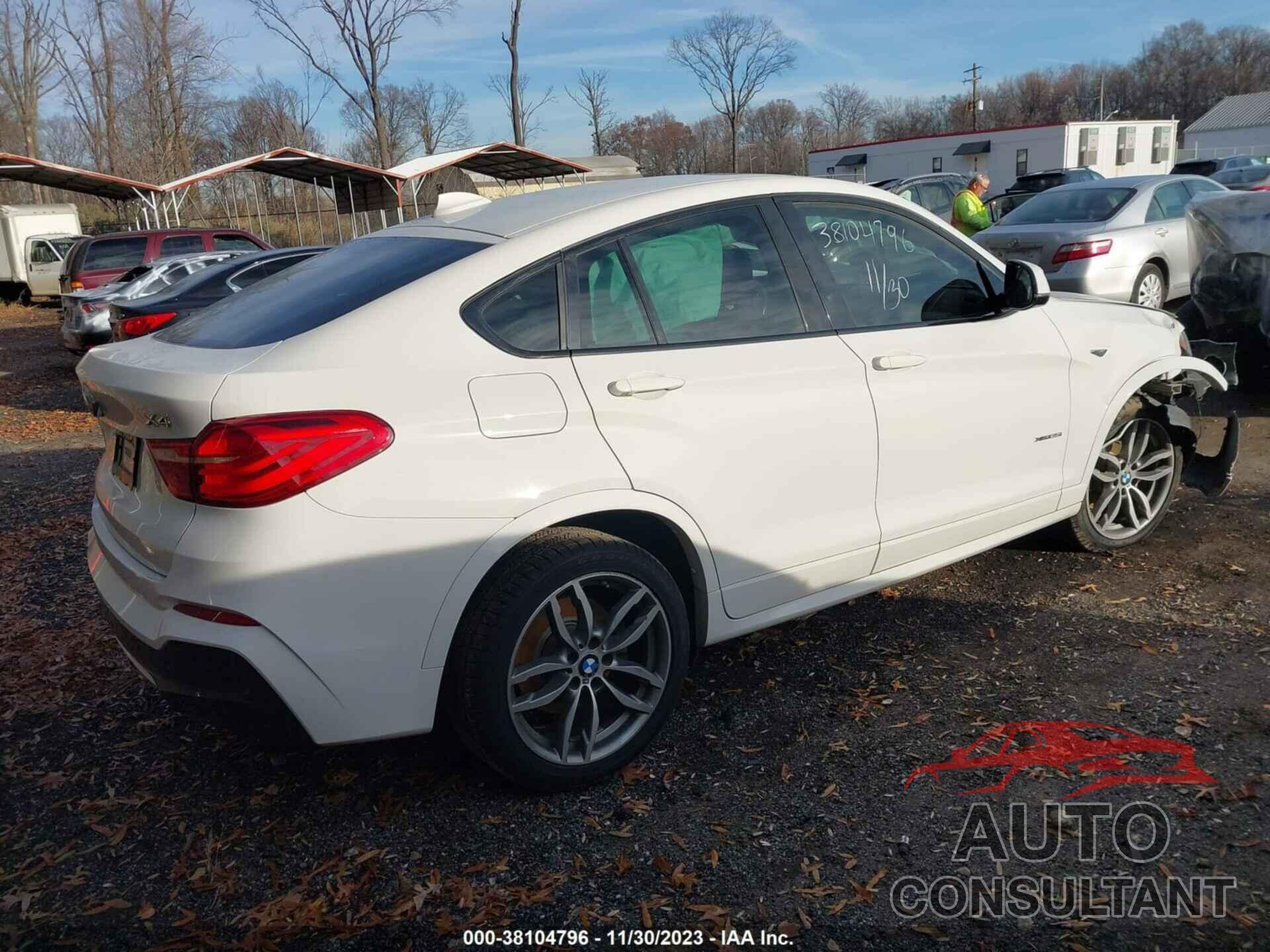 BMW X4 2016 - 5UXXW5C57G0N92796