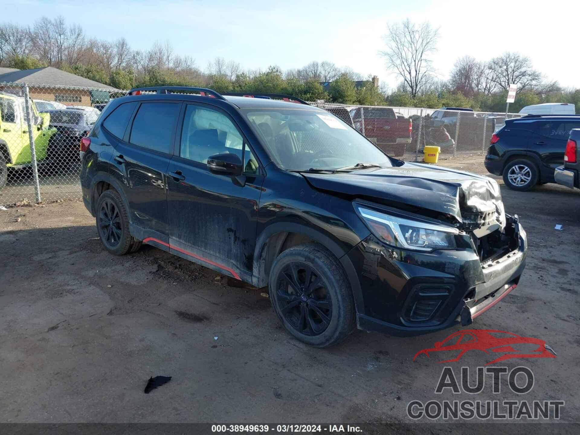 SUBARU FORESTER 2020 - JF2SKARC3LH509142