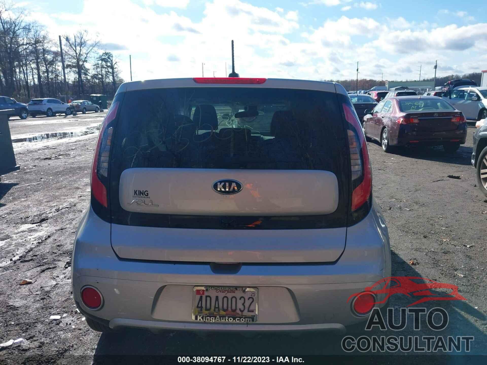 KIA SOUL 2017 - KNDJP3A59H7458411