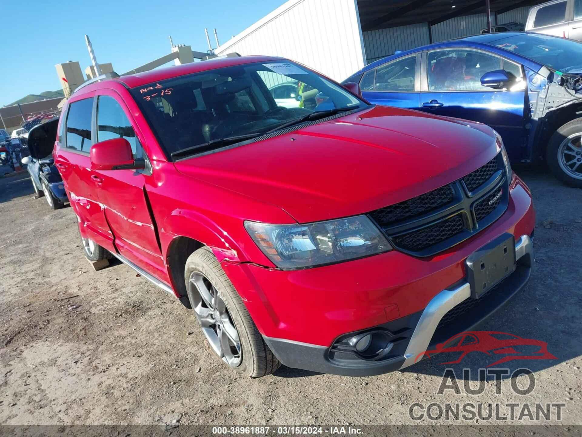 DODGE JOURNEY 2017 - 3C4PDCGG6HT537199