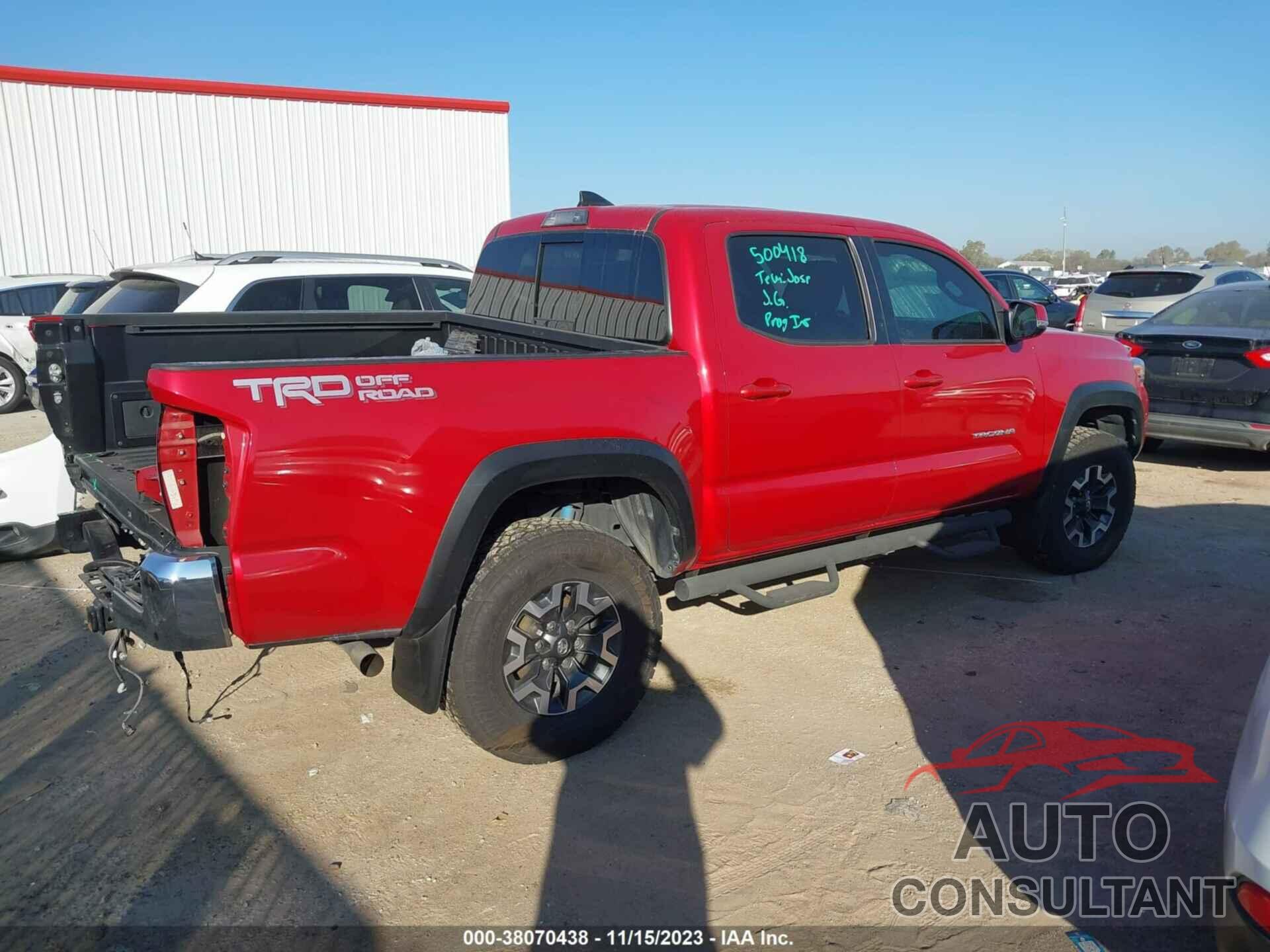 TOYOTA TACOMA 2017 - 5TFAZ5CN4HX052796