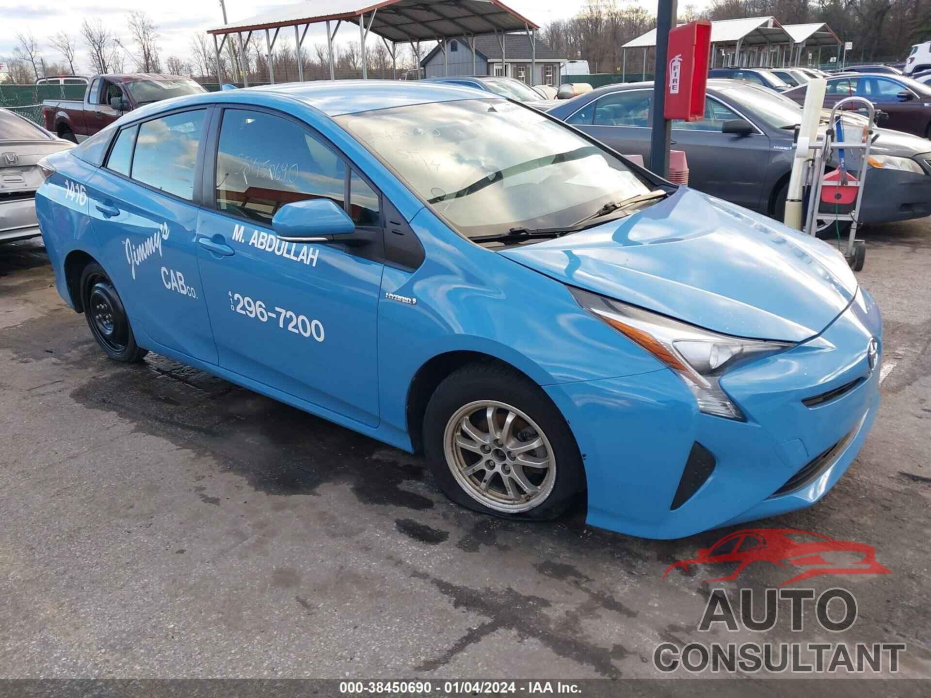 TOYOTA PRIUS 2016 - JTDKBRFU3G3510577