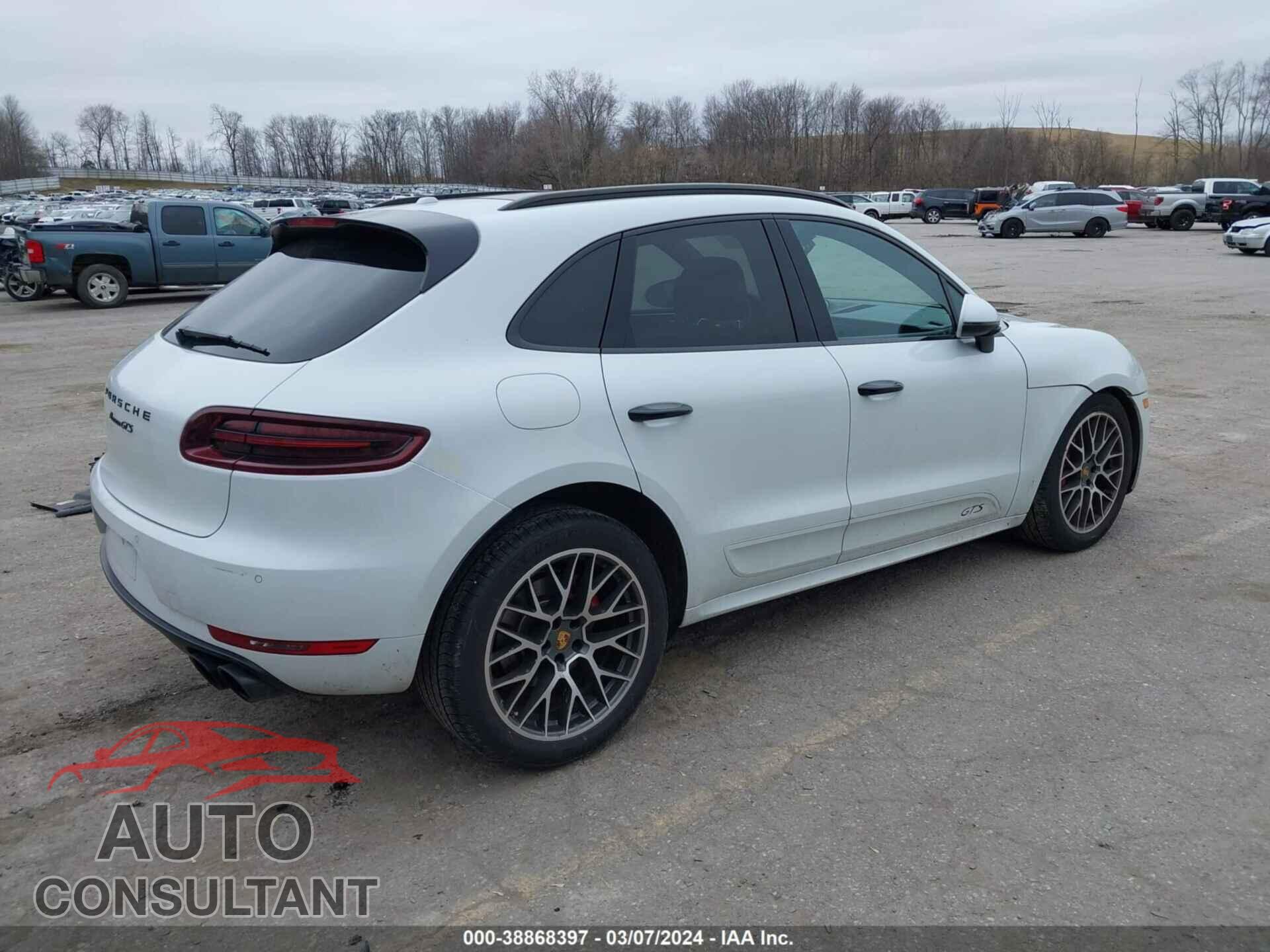 PORSCHE MACAN 2017 - WP1AG2A59HLB56732