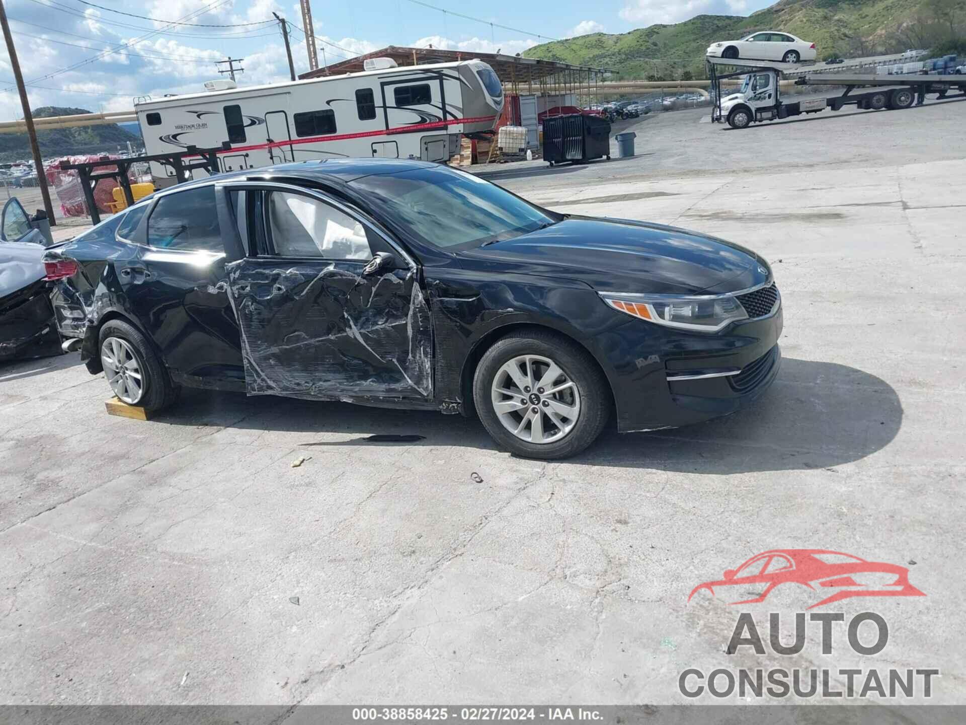 KIA OPTIMA 2016 - KNAGT4L31G5111704