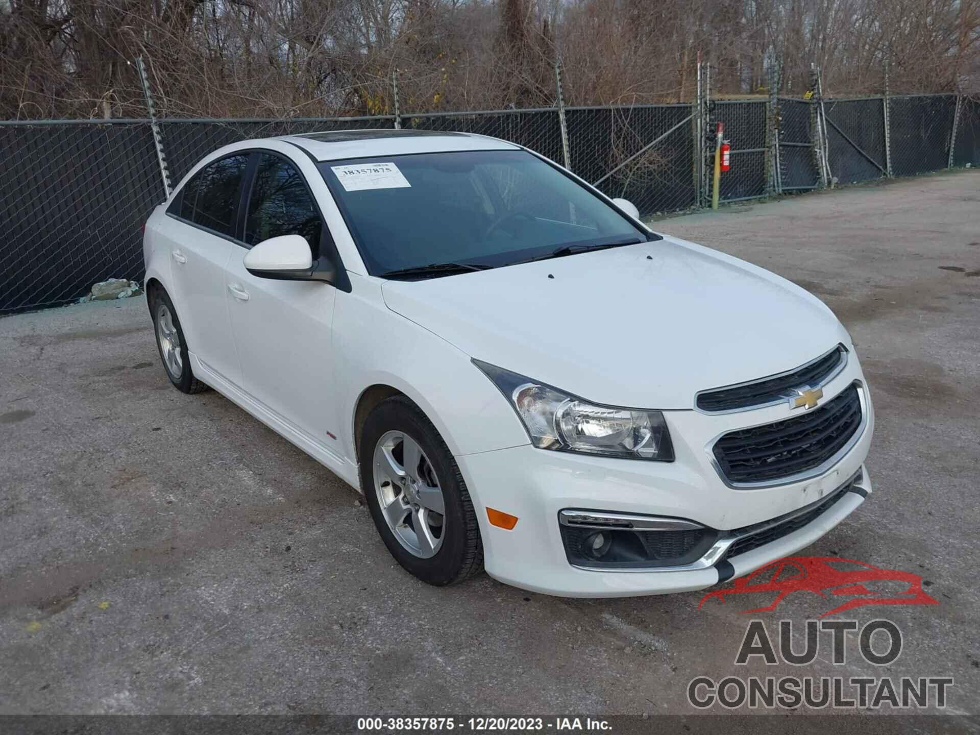 CHEVROLET CRUZE LIMITED 2016 - 1G1PE5SB2G7108612