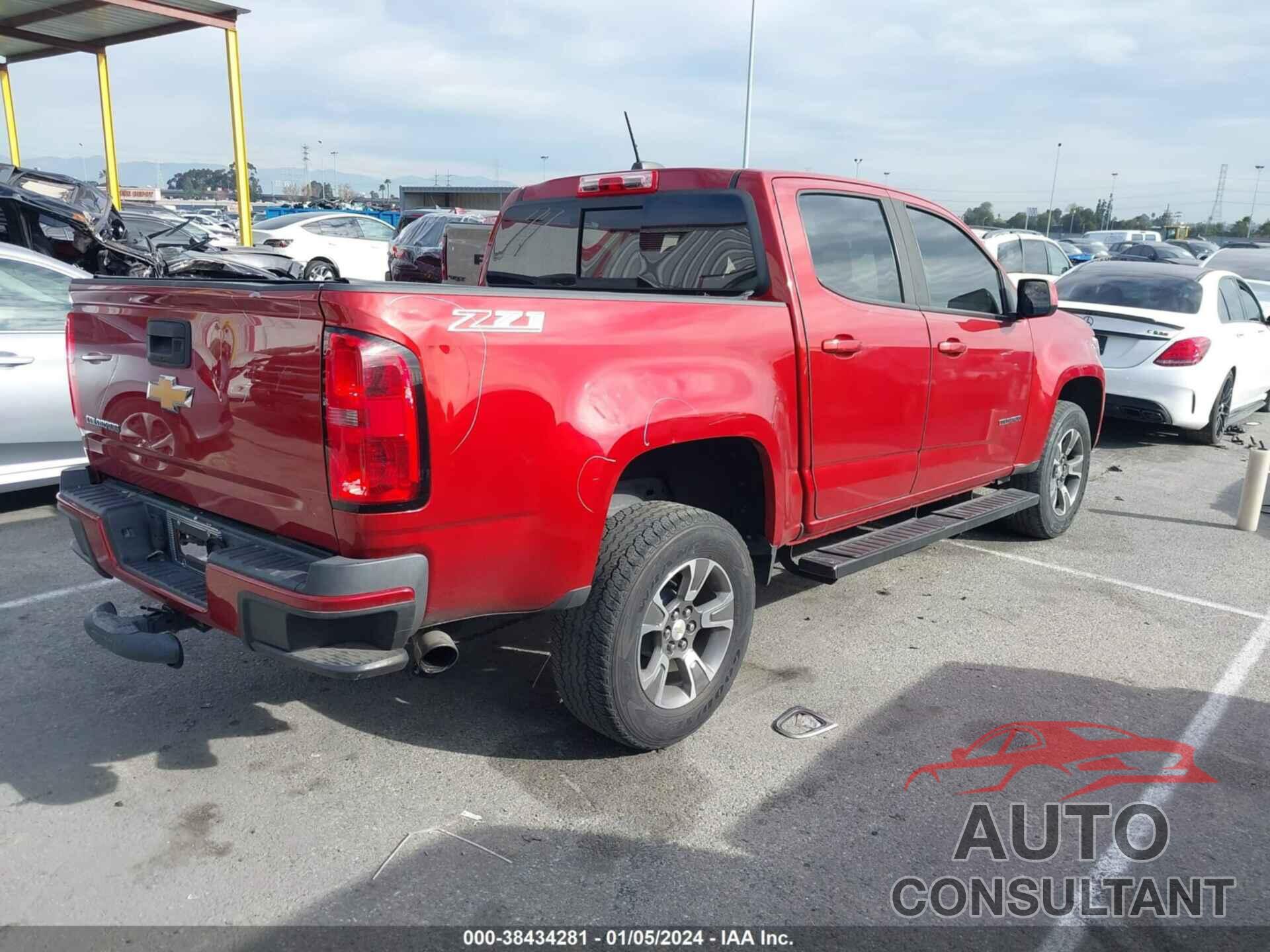 CHEVROLET COLORADO 2016 - 1GCGSDE31G1373295