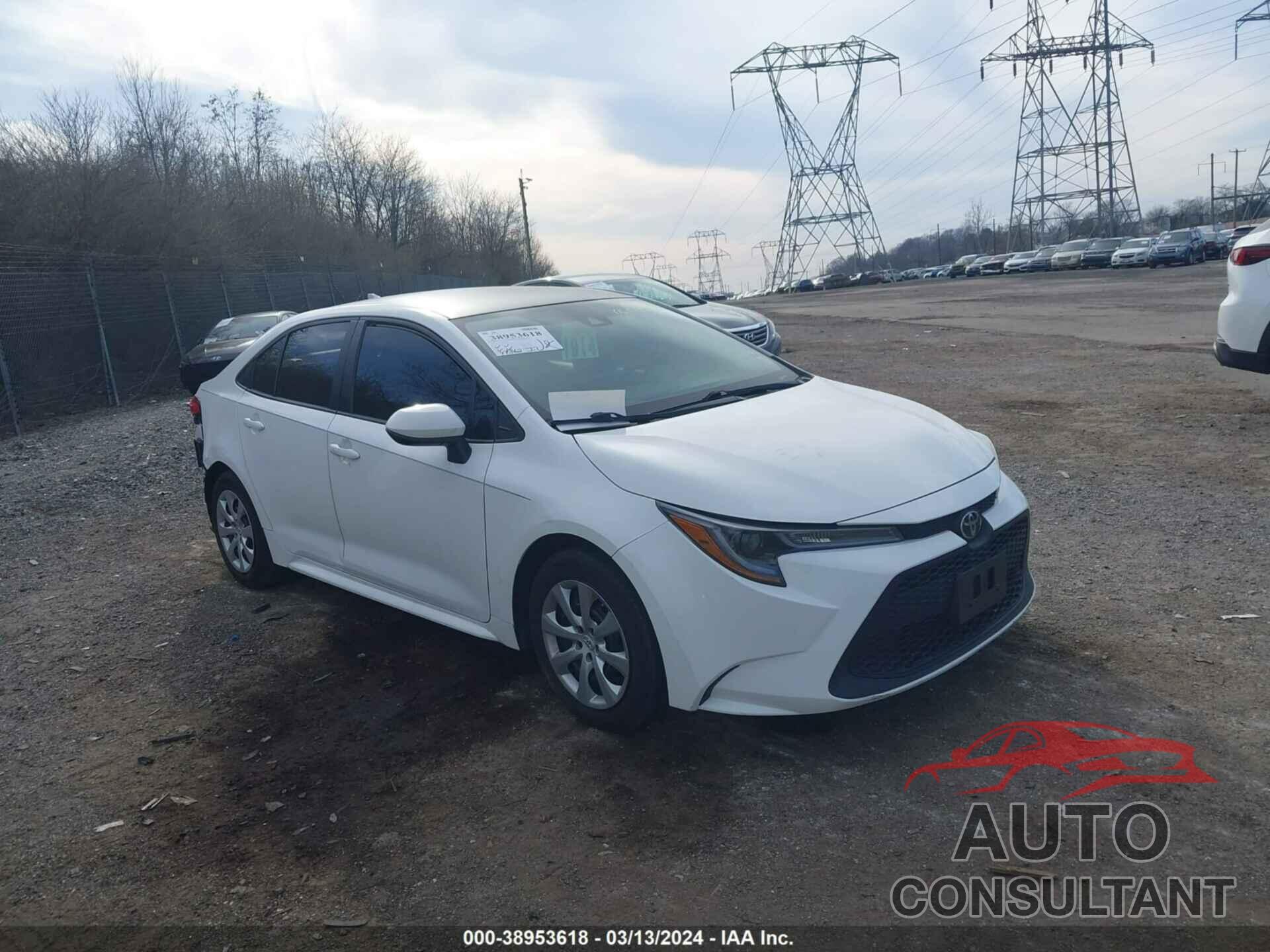 TOYOTA COROLLA 2020 - 5YFEPRAE7LP064787