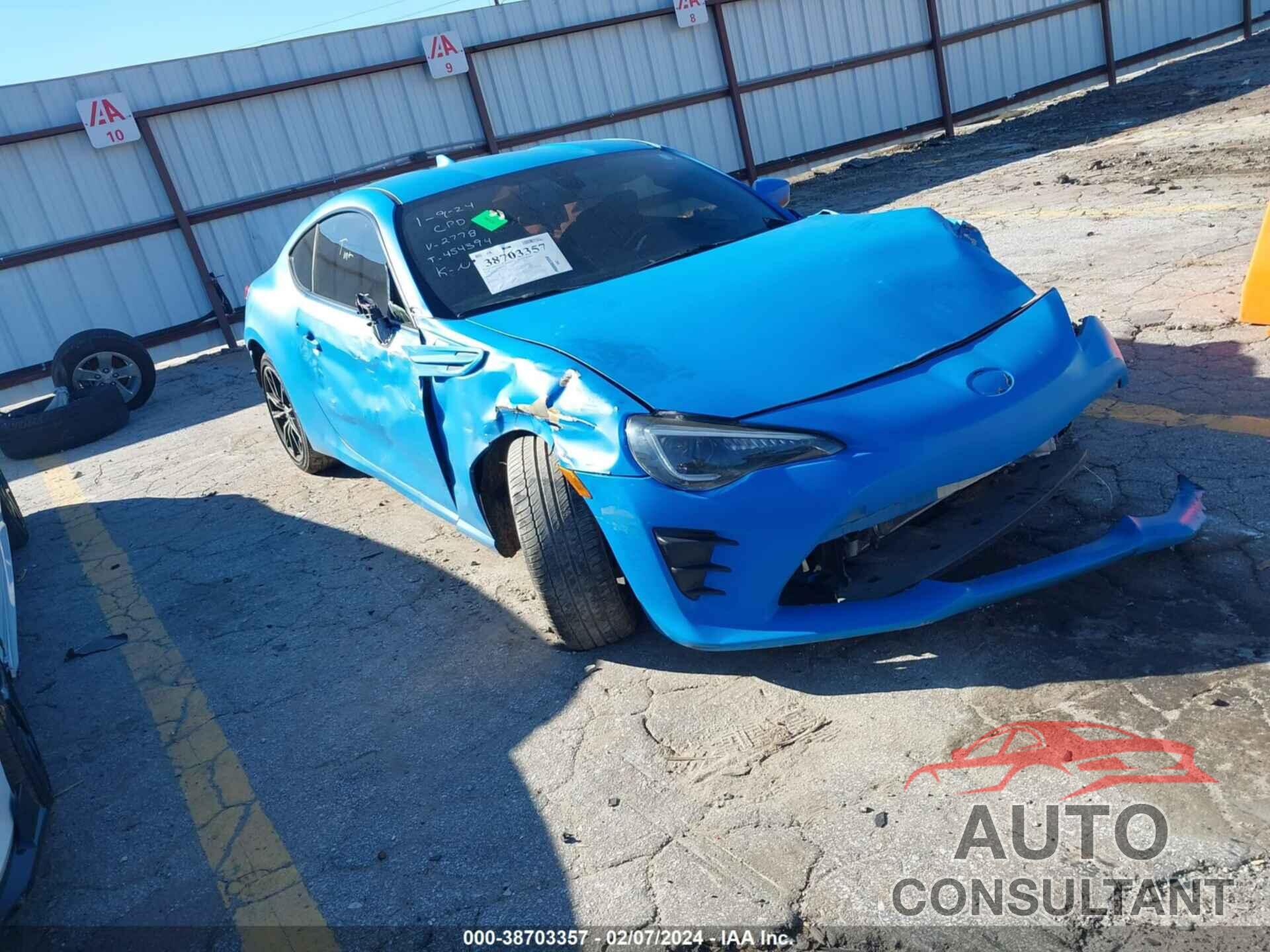 TOYOTA 86 2020 - JF1ZNAA17L8752778