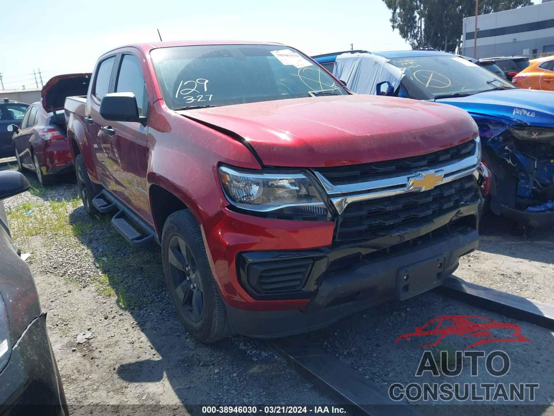 CHEVROLET COLORADO 2021 - 1GCGSBEN8M1243242