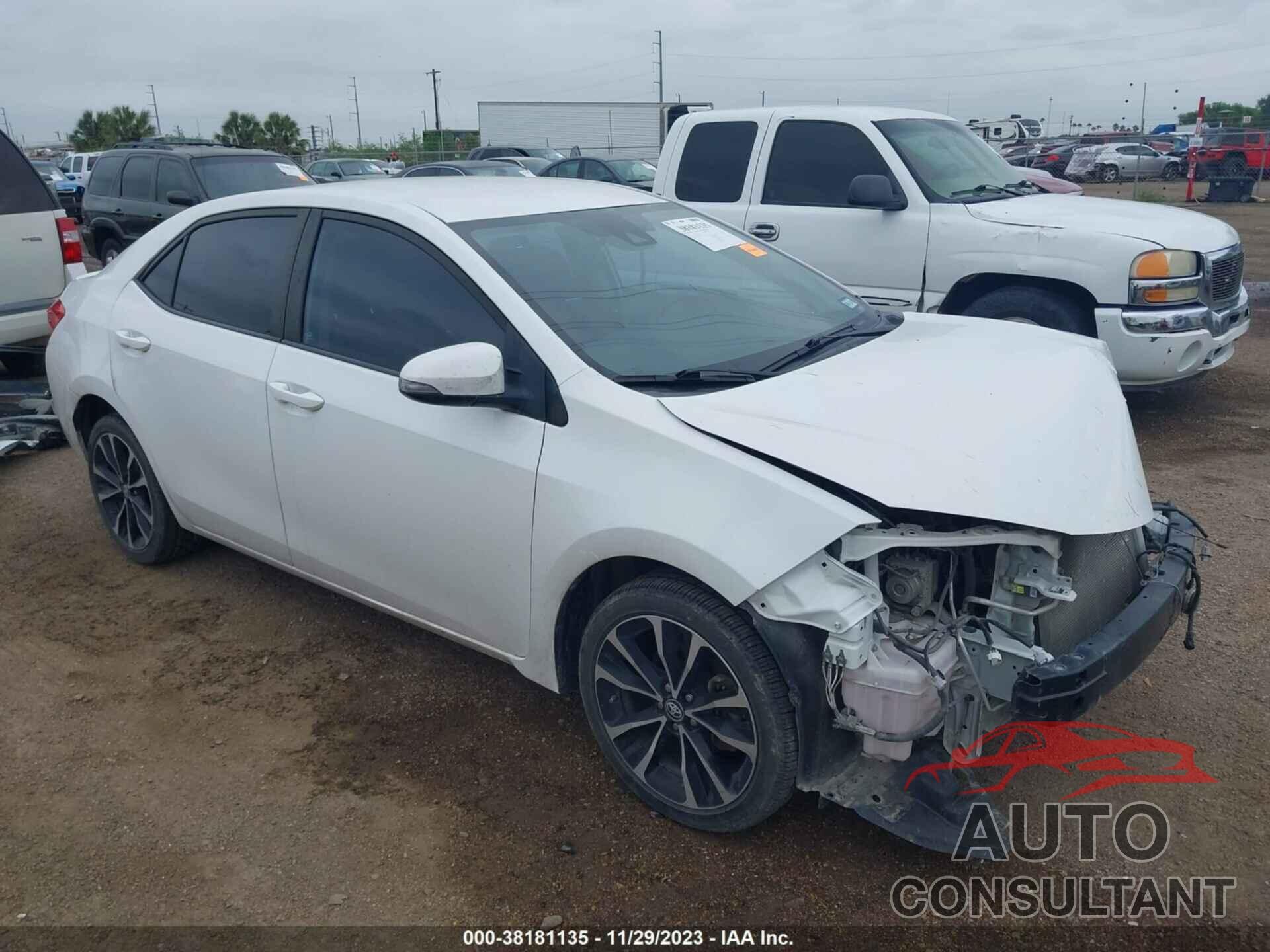 TOYOTA COROLLA 2017 - 5YFBURHE8HP721511