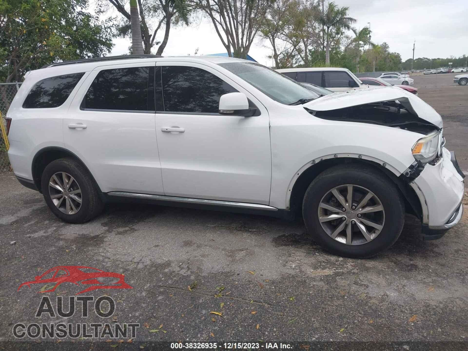 DODGE DURANGO 2016 - 1C4RDHDG0GC308263