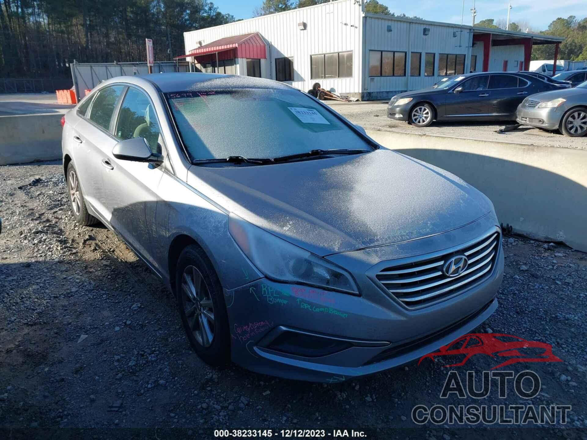 HYUNDAI SONATA 2017 - 5NPE24AF6HH492736