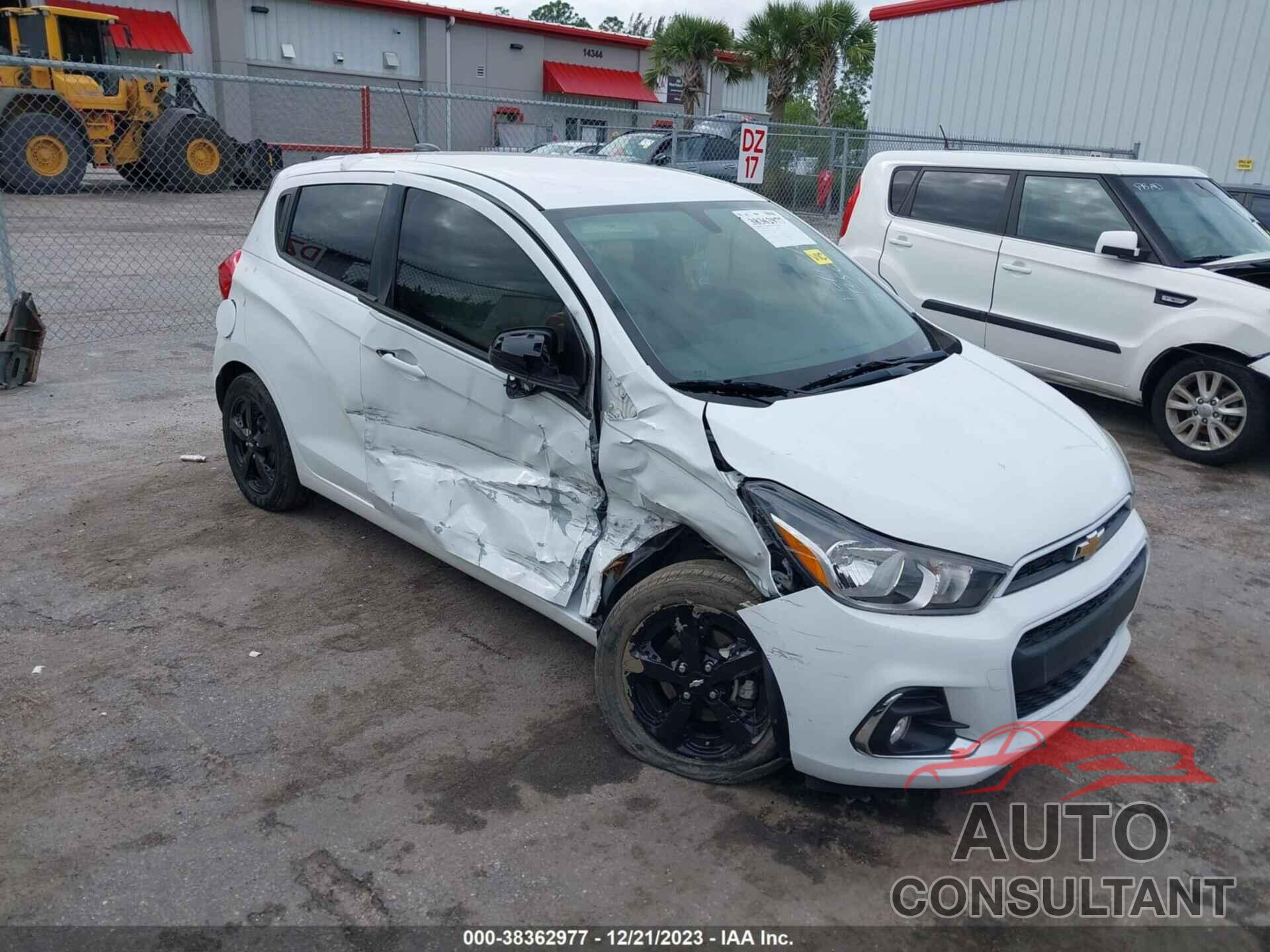 CHEVROLET SPARK 2018 - KL8CD6SA8JC430216