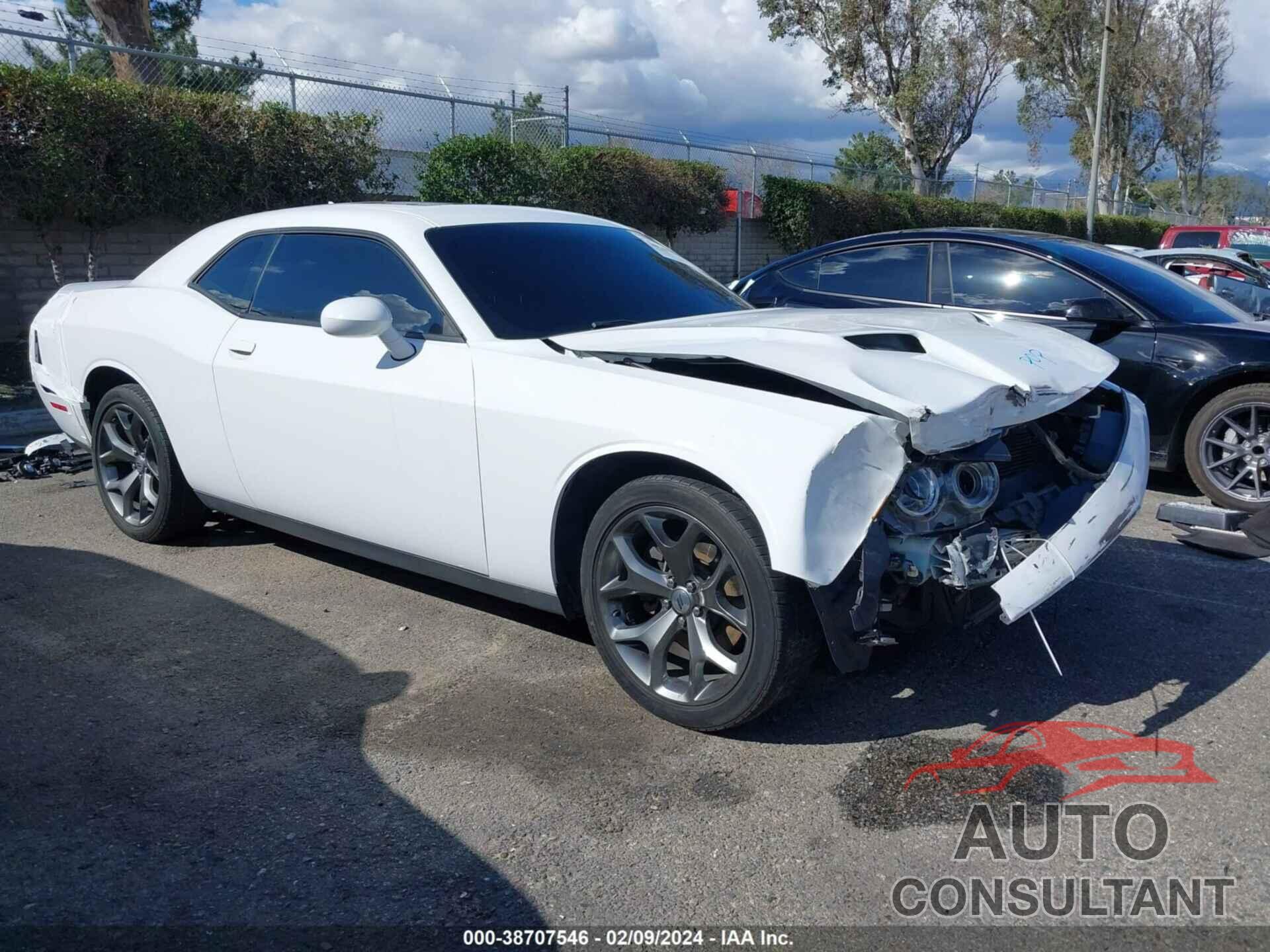 DODGE CHALLENGER 2018 - 2C3CDZAGXJH258187