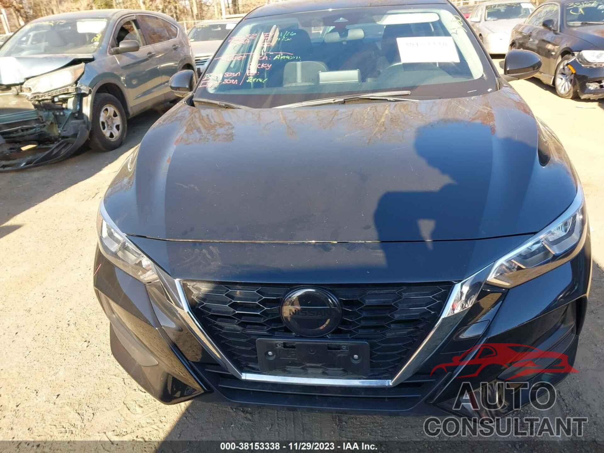 NISSAN SENTRA 2022 - 3N1AB8CV7NY241039