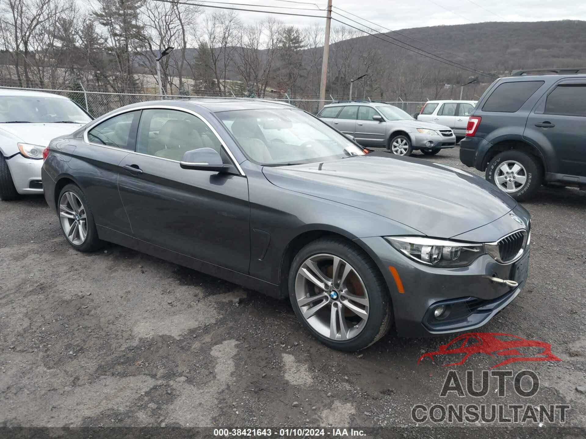 BMW 430I 2019 - WBA4W5C55KAE43827