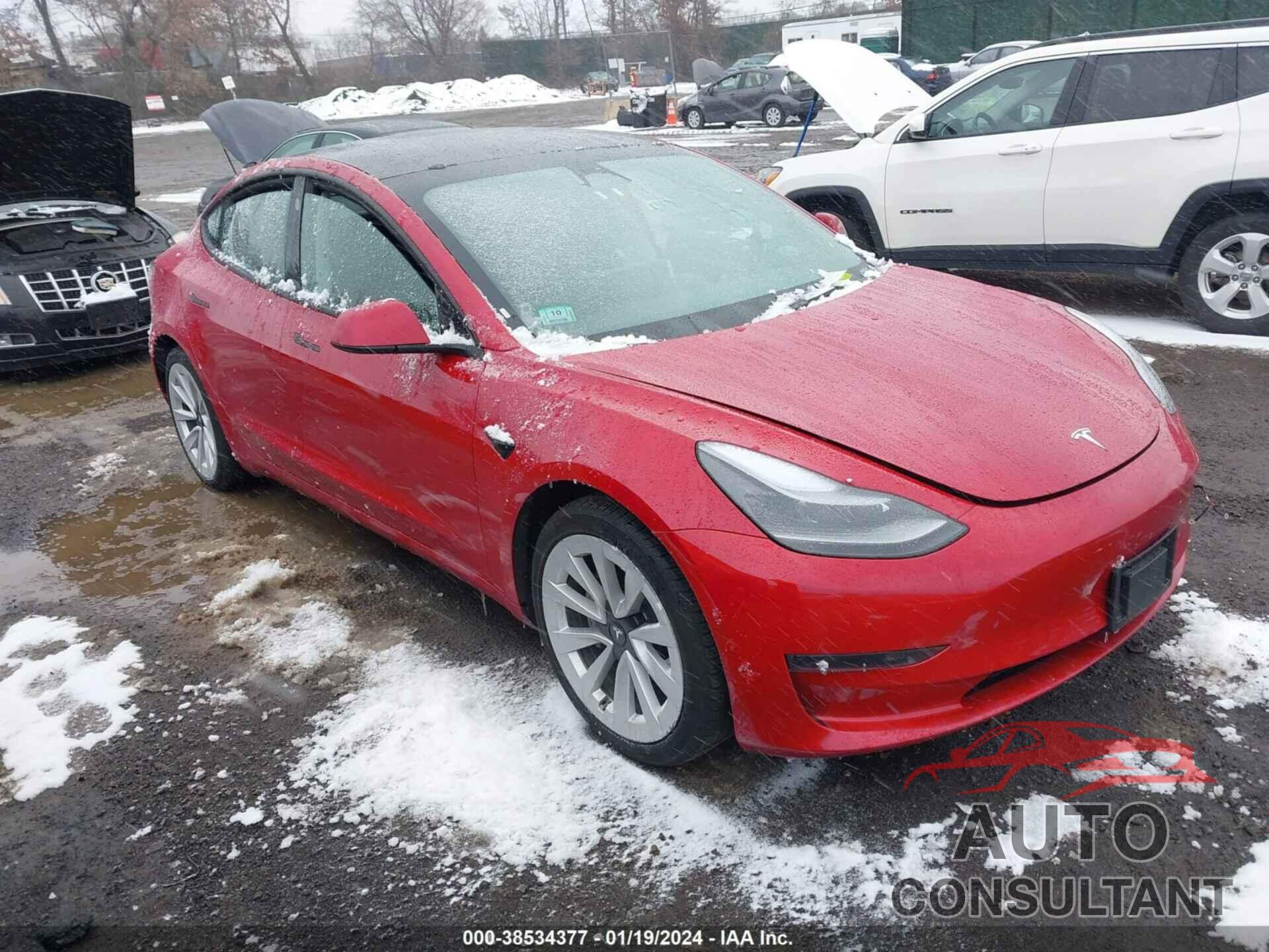 TESLA MODEL 3 2022 - 5YJ3E1EA9NF368899