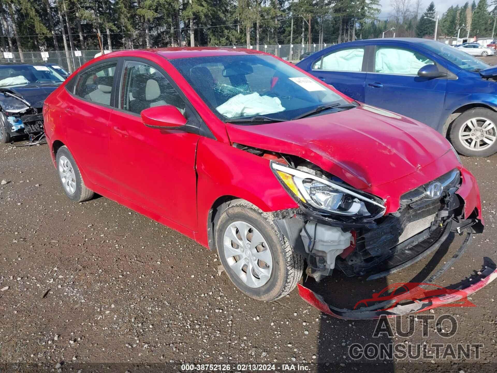 HYUNDAI ACCENT 2016 - KMHCT4AE9GU982602