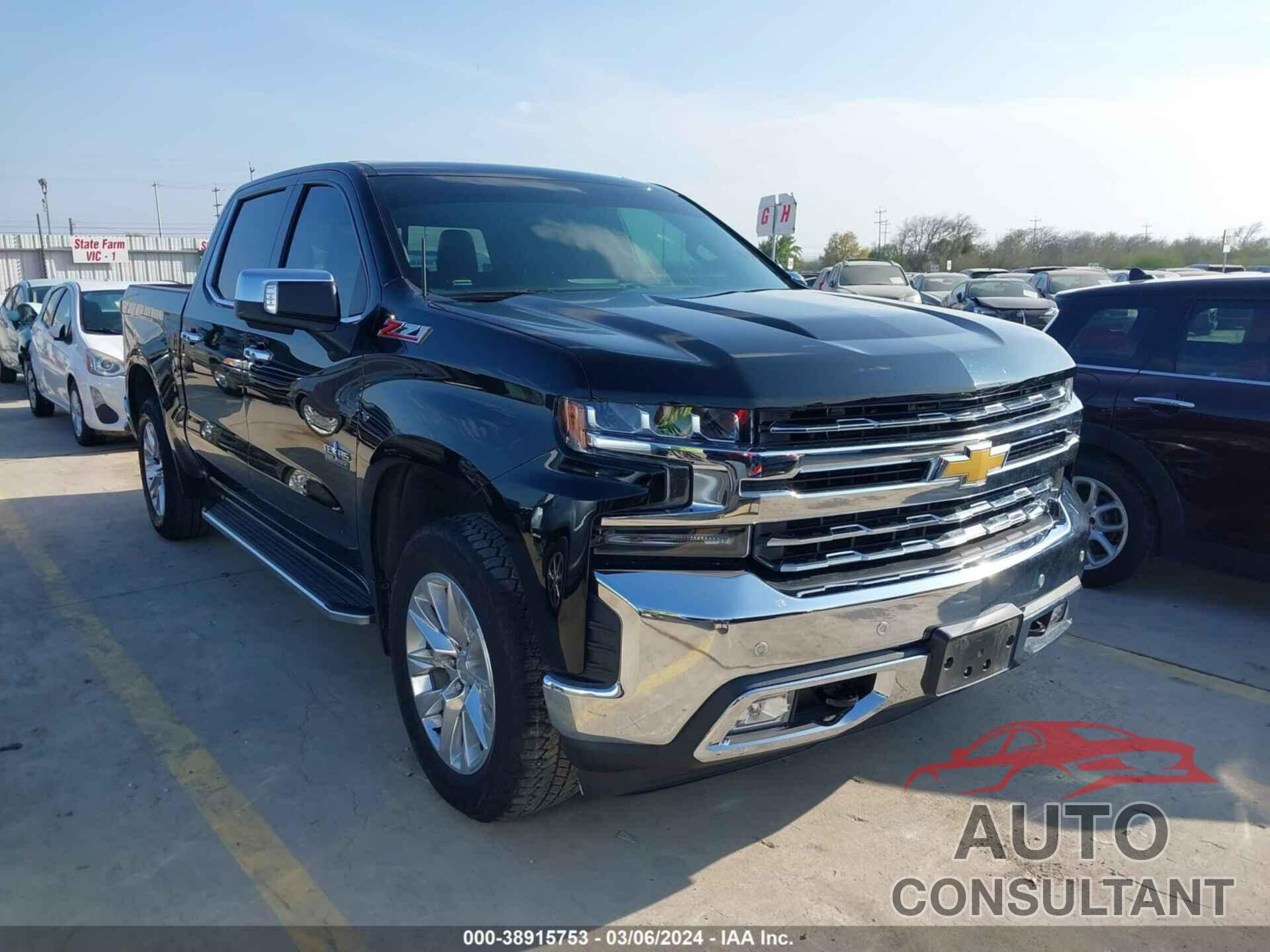 CHEVROLET SILVERADO 1500 2020 - 3GCUYGED6LG206566