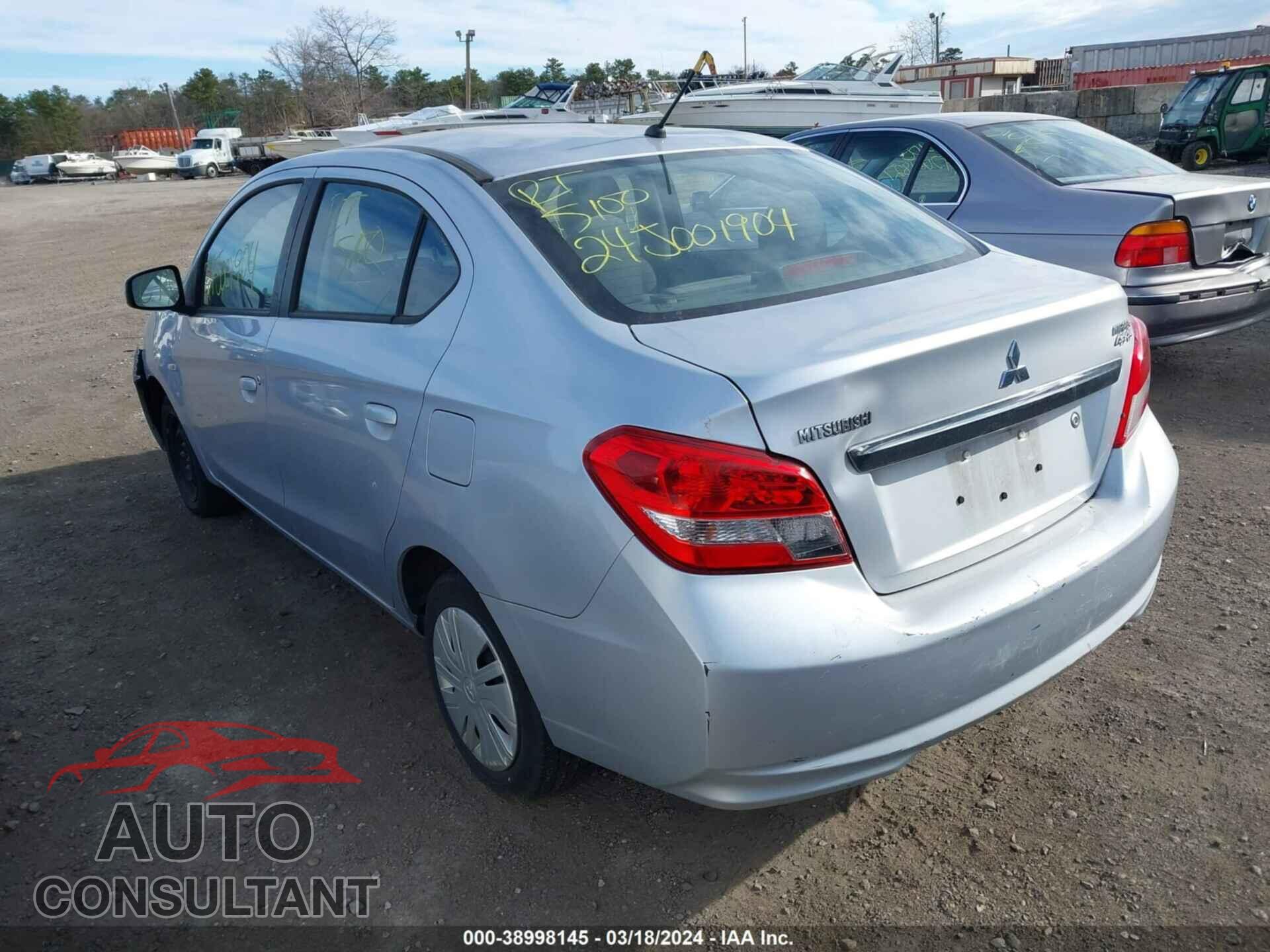 MITSUBISHI MIRAGE 2017 - ML32F3FJ2HH004608