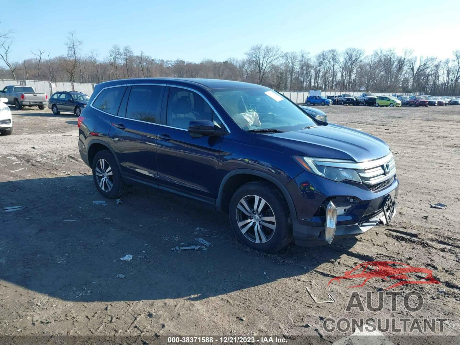 HONDA PILOT 2017 - 5FNYF6H50HB016457