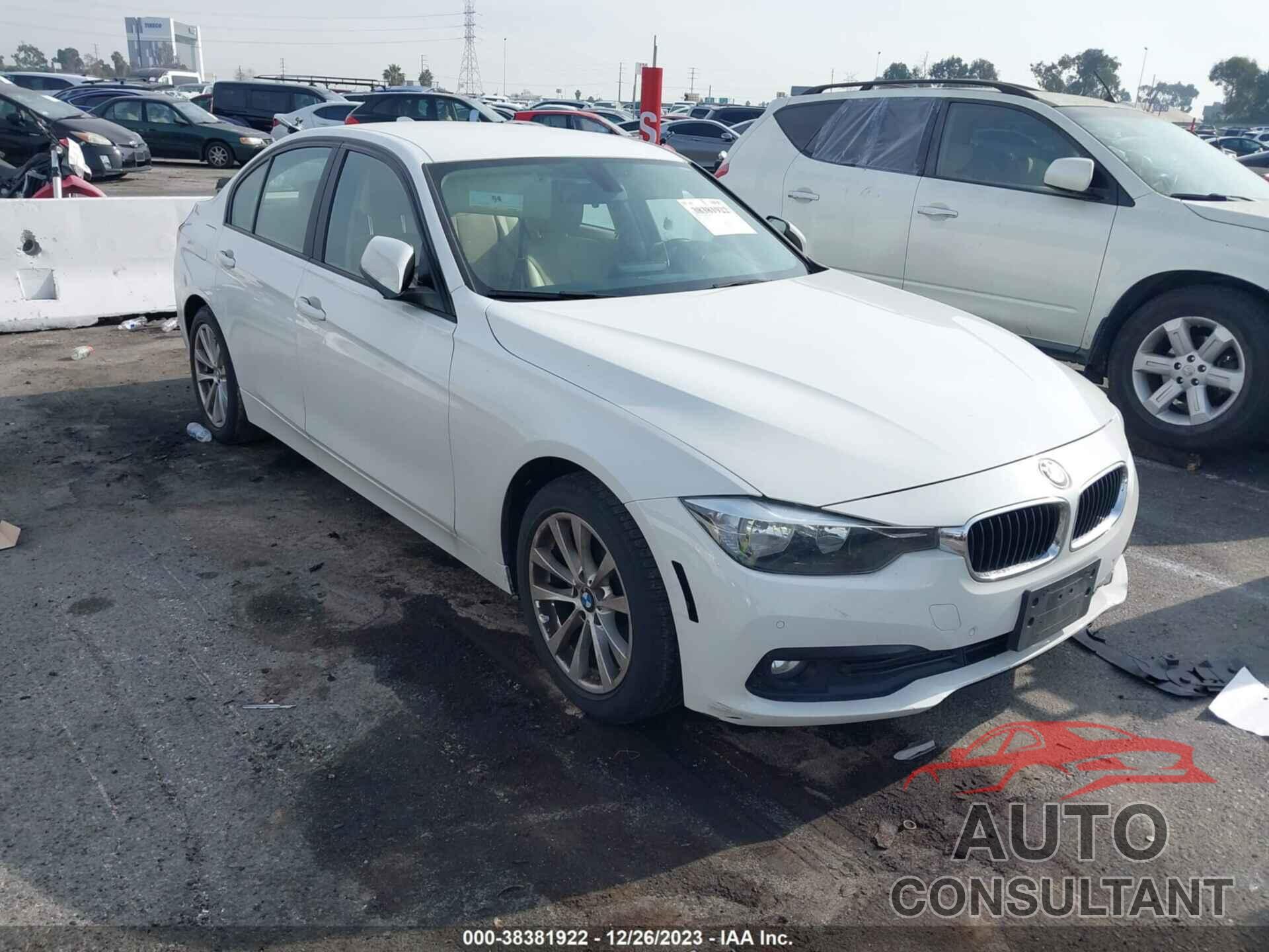 BMW 3 SERIES 2016 - WBA8E1G56GNT37231